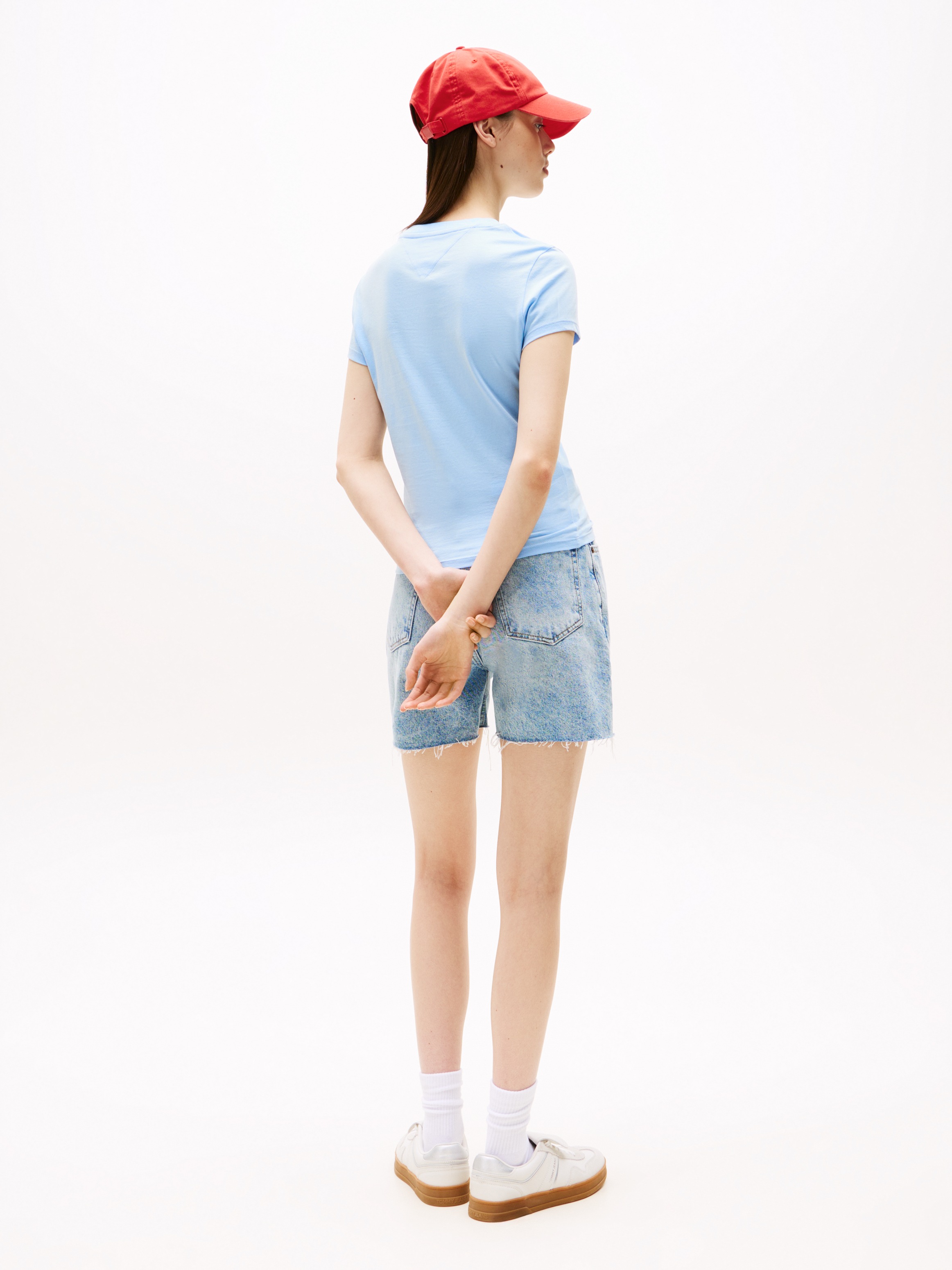 Tommy Jeans Kurzarmshirt »TJW SLIM LINEAR SS TEE EXT«