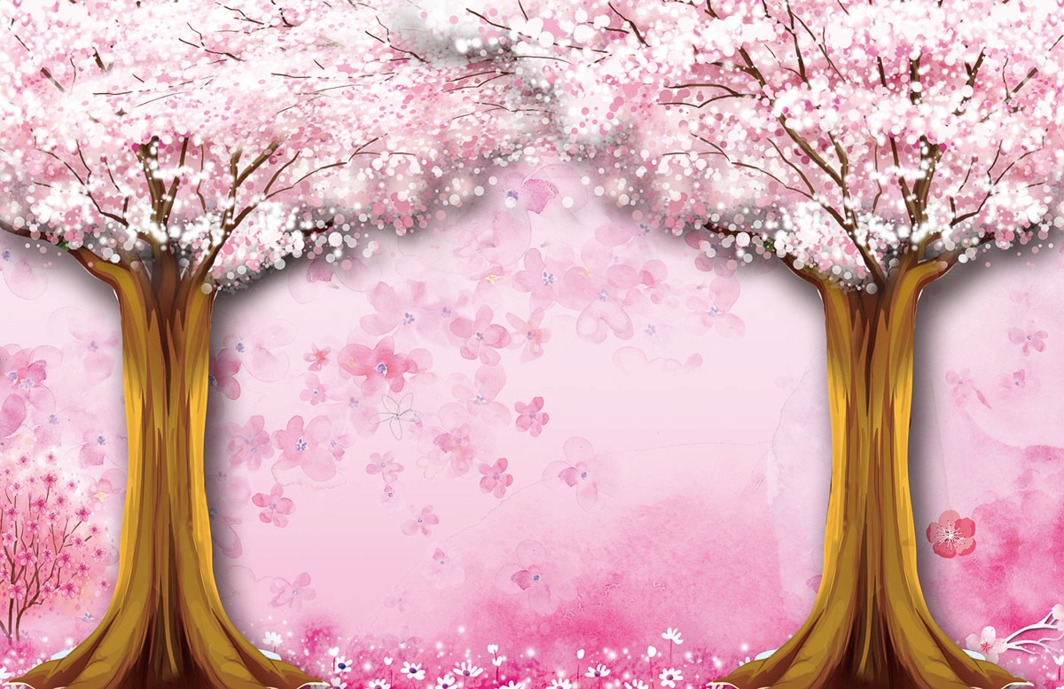 Image of Papermoon Fototapete »Baum mit Schmetterling«, Vliestapete, hochwertiger Digitaldruck, inklusive Kleister bei Ackermann Versand Schweiz