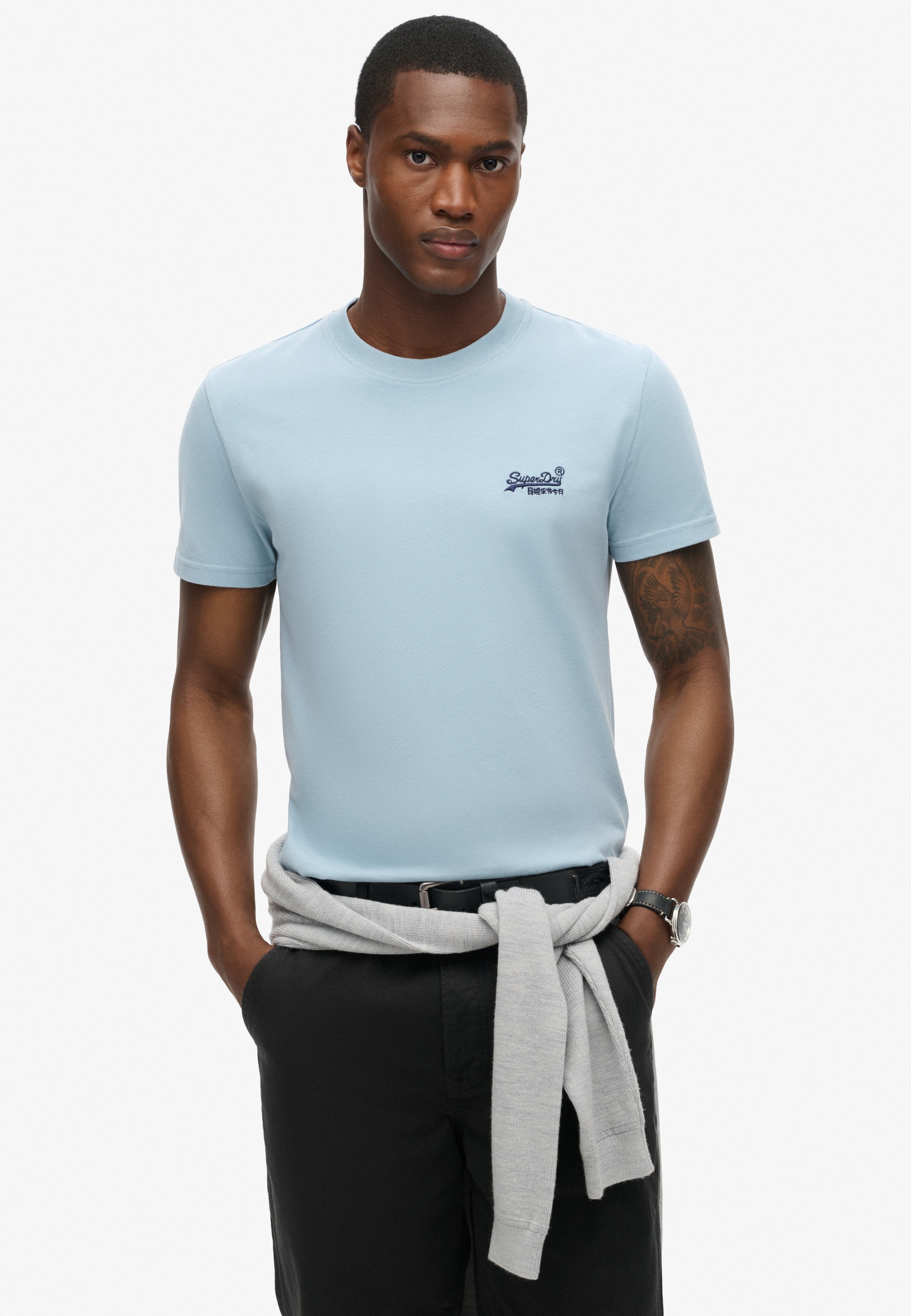 Superdry Rundhalsshirt »ESSENTIAL LOGO EMB TEE«
