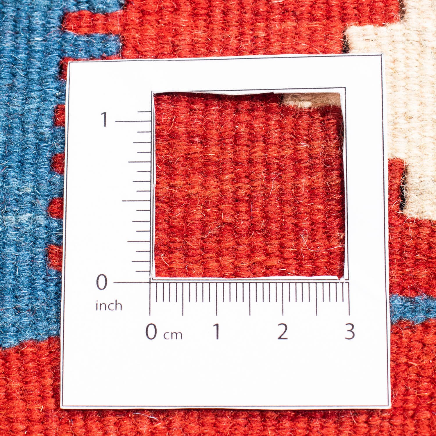 morgenland Wollteppich »Kelim - Oriental quadratisch - 102 x 102 cm - rot«, quadratisch, Wohnzimmer, Einzelstück