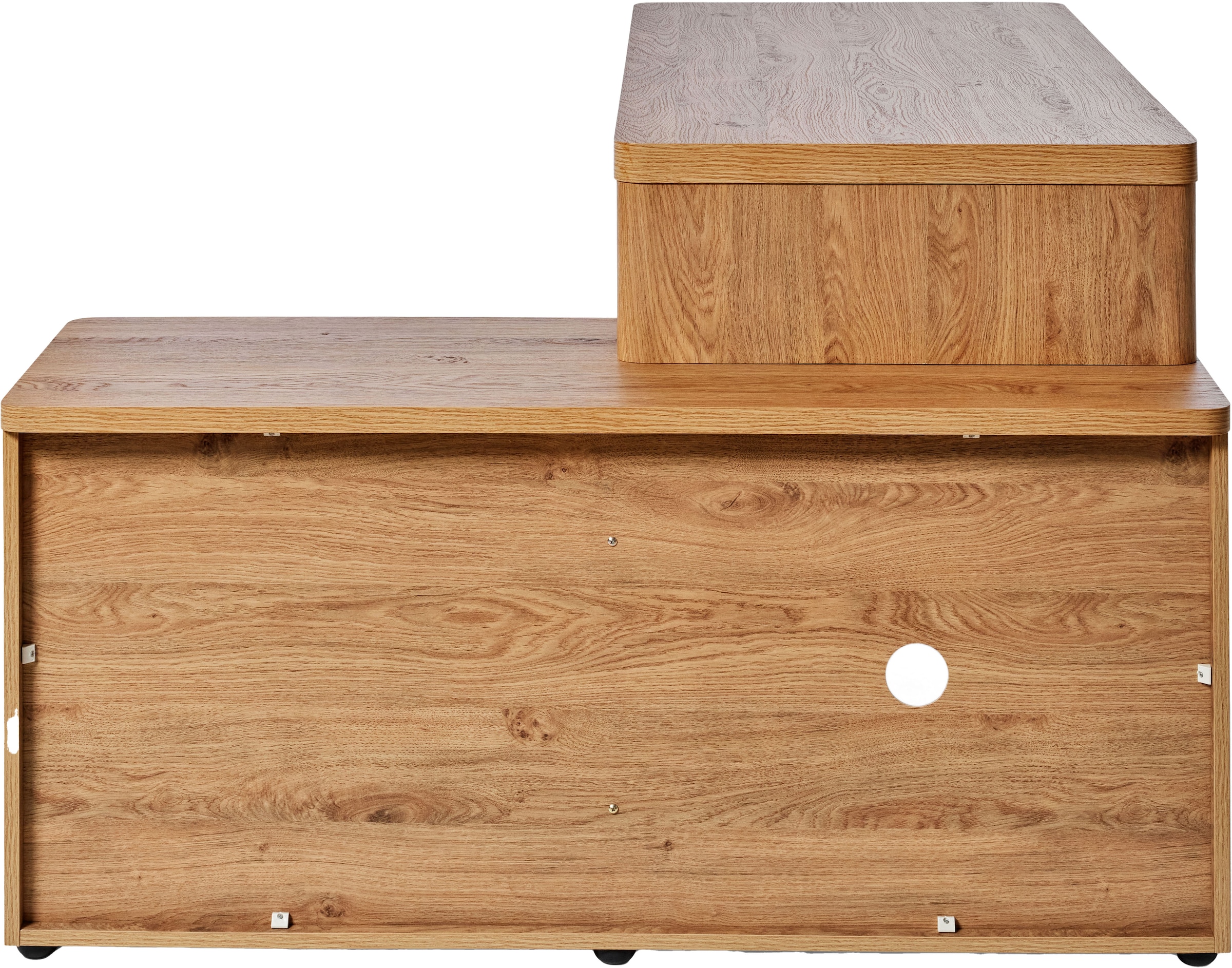 Jahnke Bureau d'angle »LIBRE C 155 E« 1 cuis tlg. montage réversible, largeur env. 140 cm