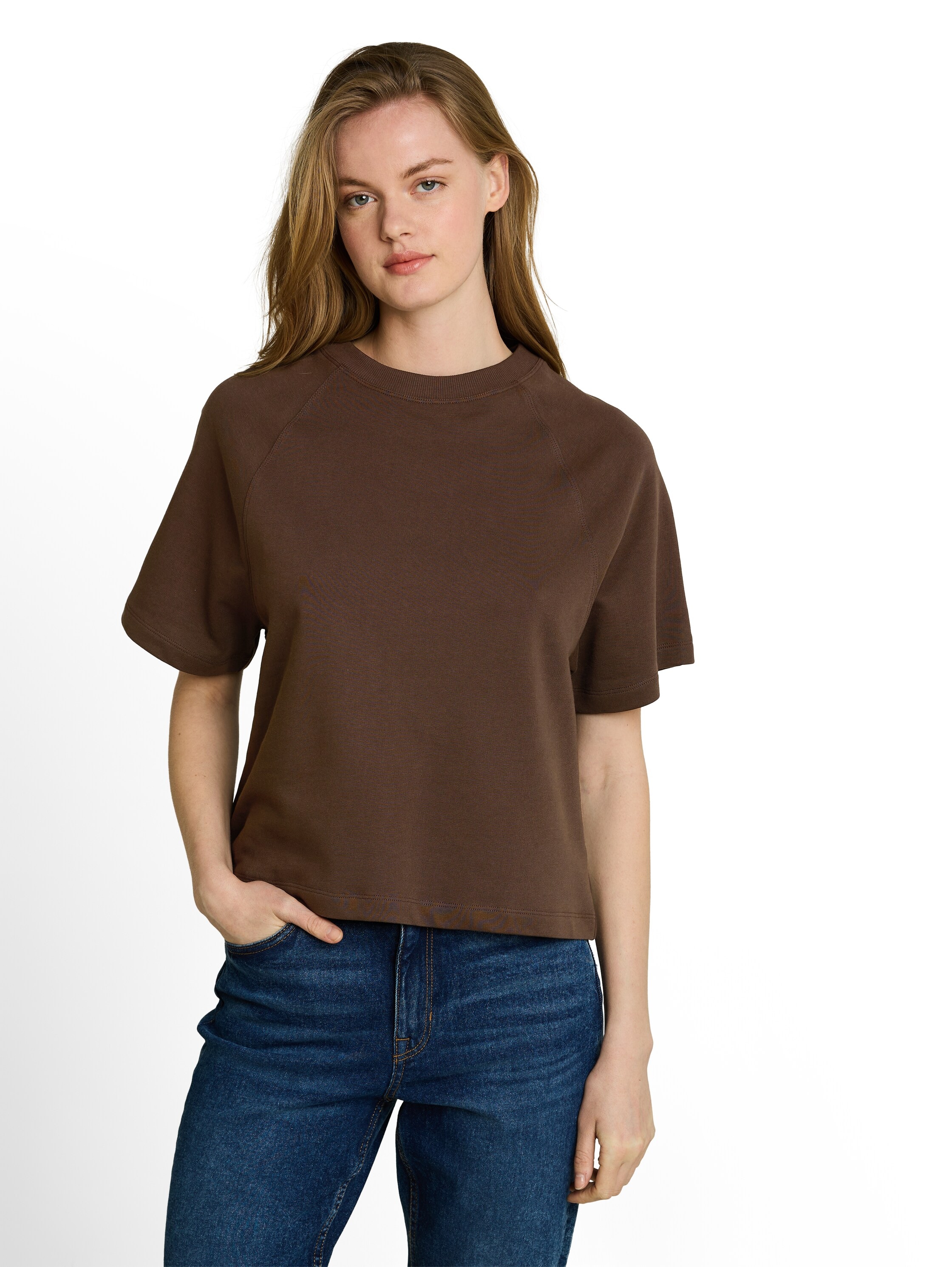 Image of TOM TAILOR Denim Sweatshirt, mit Raglanärmeln