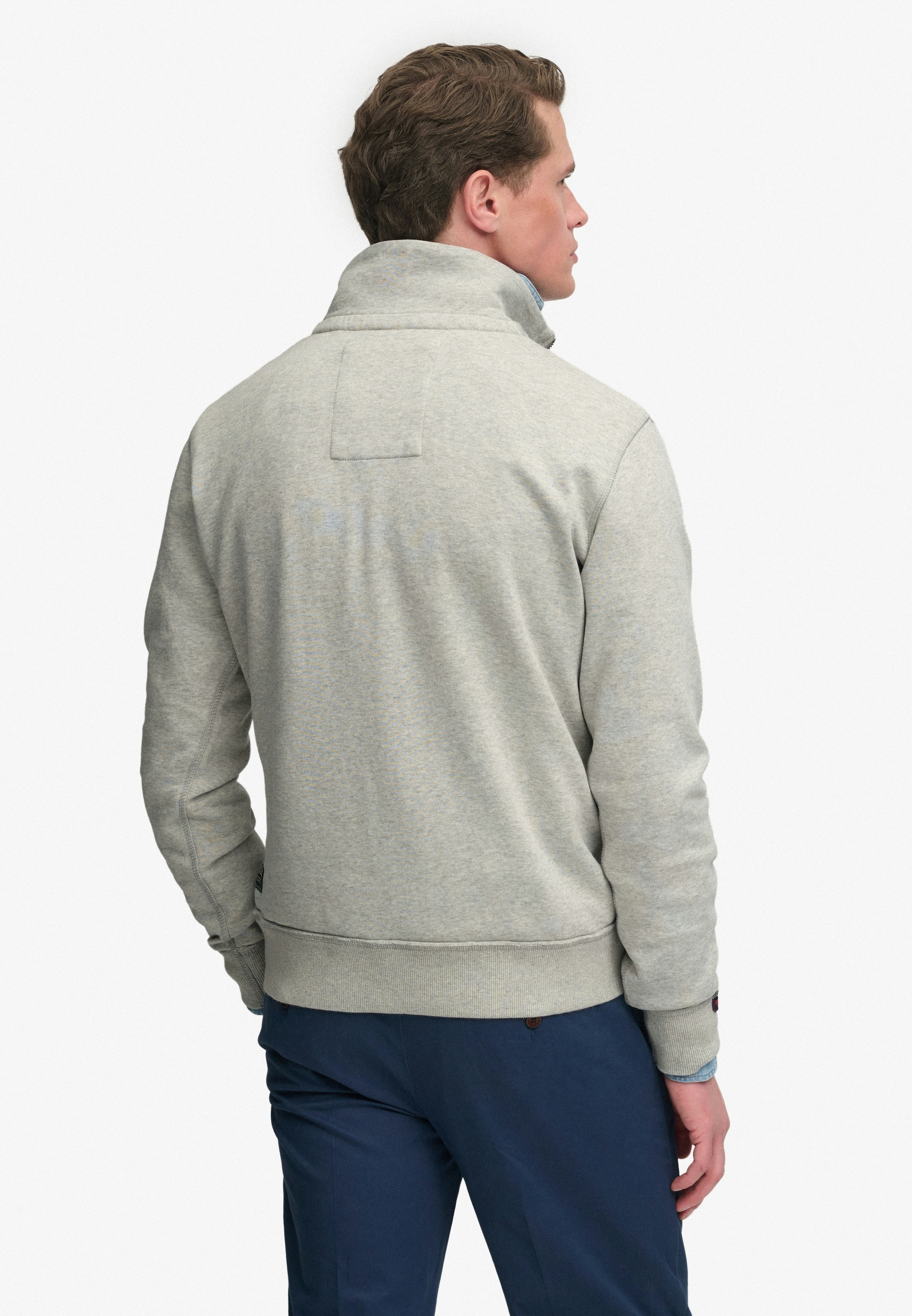 Superdry Sweatshirt »VINTAGE ATHLETIC HALF ZIP«, mit hoch geschlossenem Ausschnitt, Loose Fit, in normaler Länge
