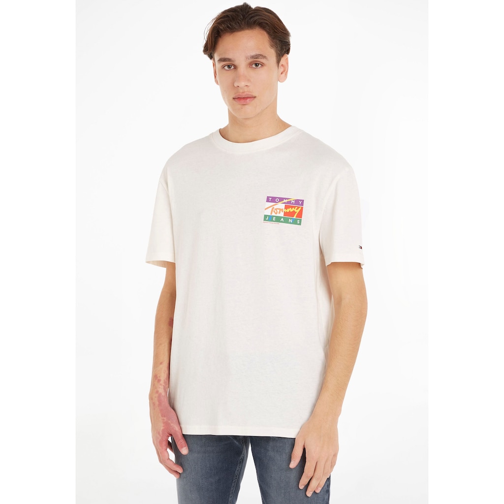 Tommy Jeans T-Shirt »TJM CLSC SIGNATURE POP FLAG TEE«