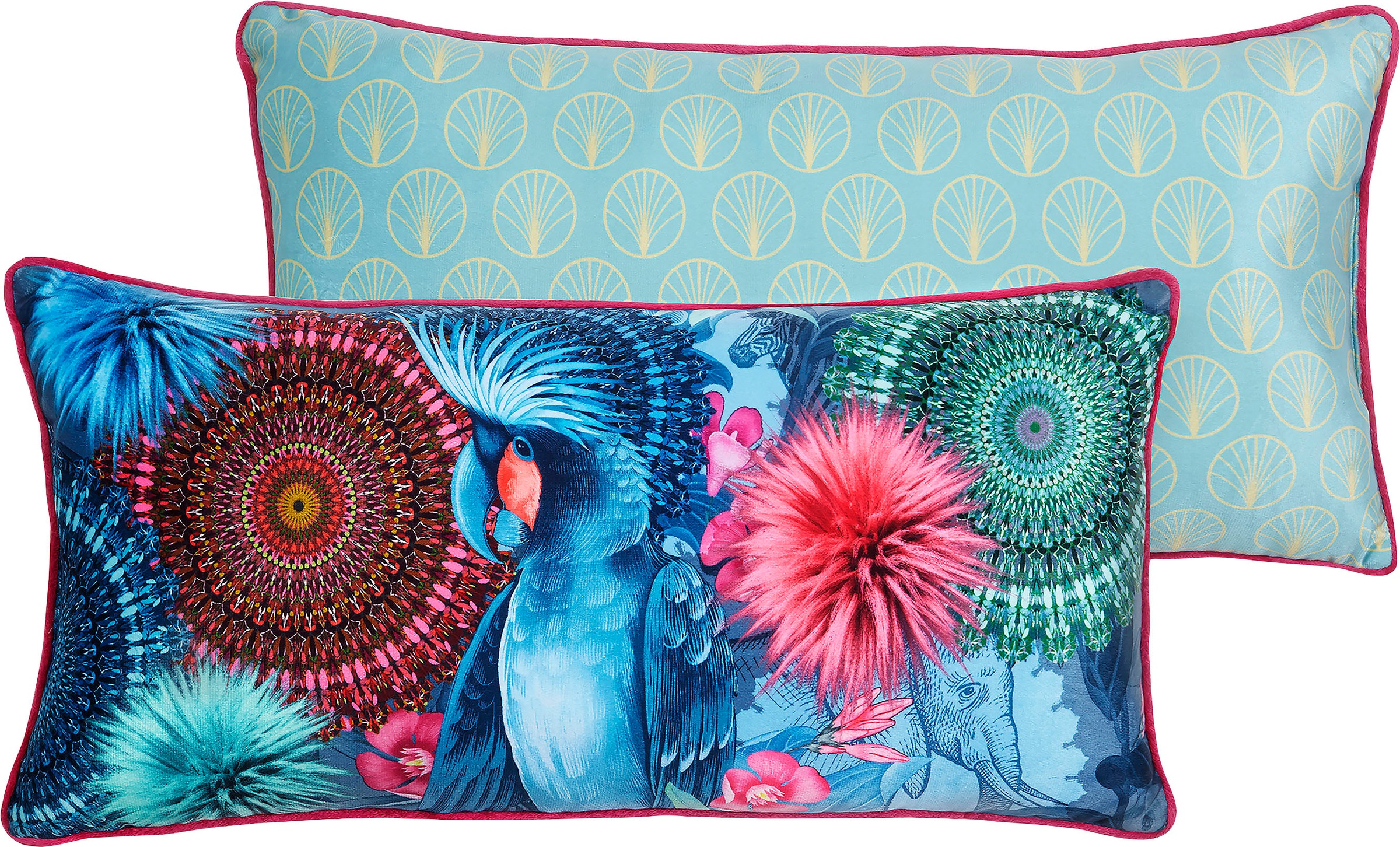 Image of hip Dekokissen »Ofelia«, (1 St., 1 30x60 cm Dekokissen-Mit Biese), mit Mandala bei Ackermann Versand Schweiz