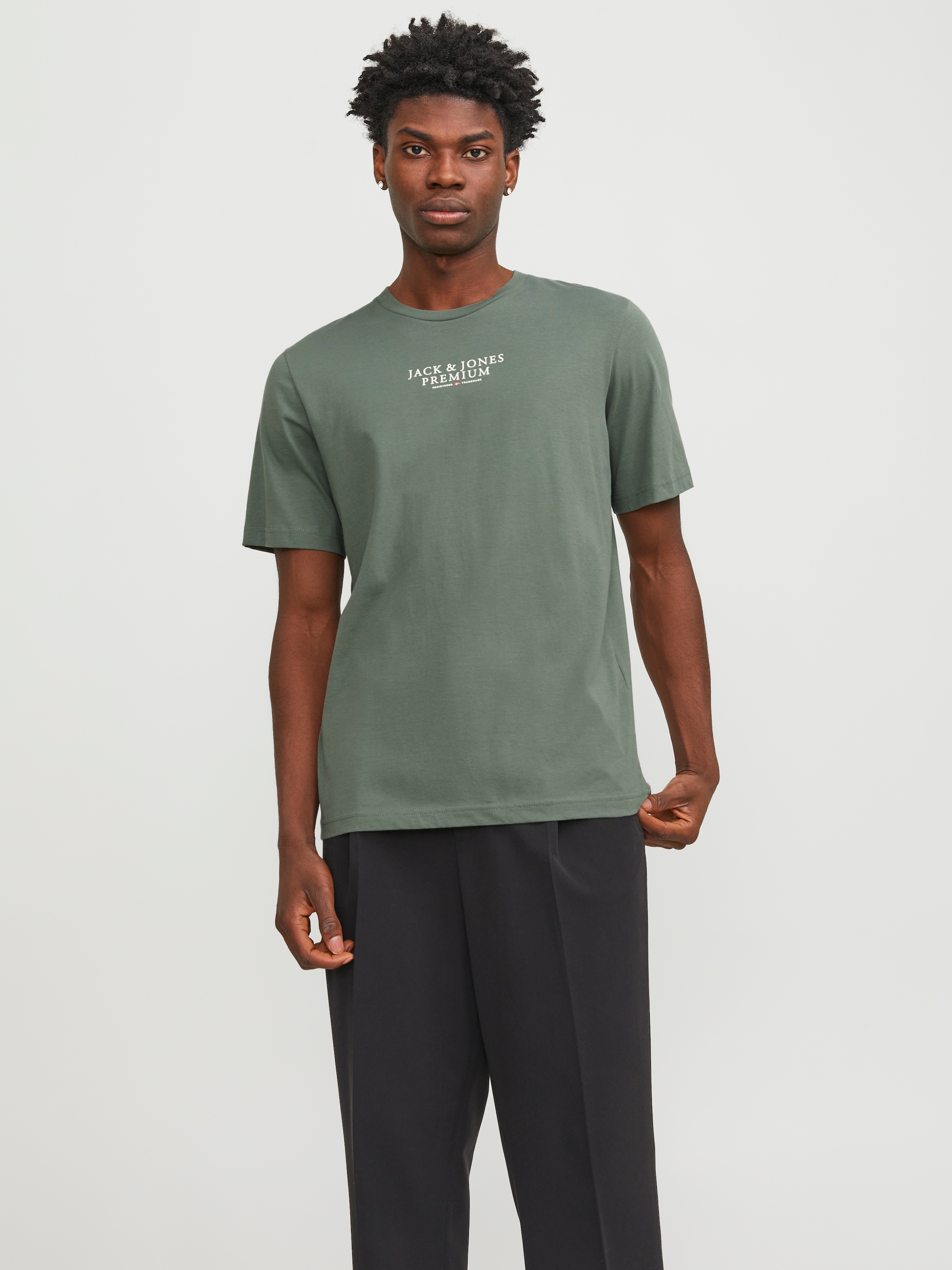 Image of Jack & Jones T-Shirt "BLUARCHIE TEE" mit Logo Print