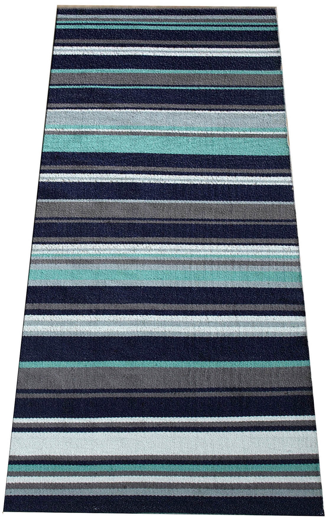 Image of GOODproduct Läufer »Eggert«, rechteckig, 5 mm Höhe, Teppich-Läufer, Flachgewebe aus recyceltem Polyester, angenehme Haptik Teppich Wohnzimmer Schlafzimmer Diele/Flur bei Ackermann Versand Schweiz