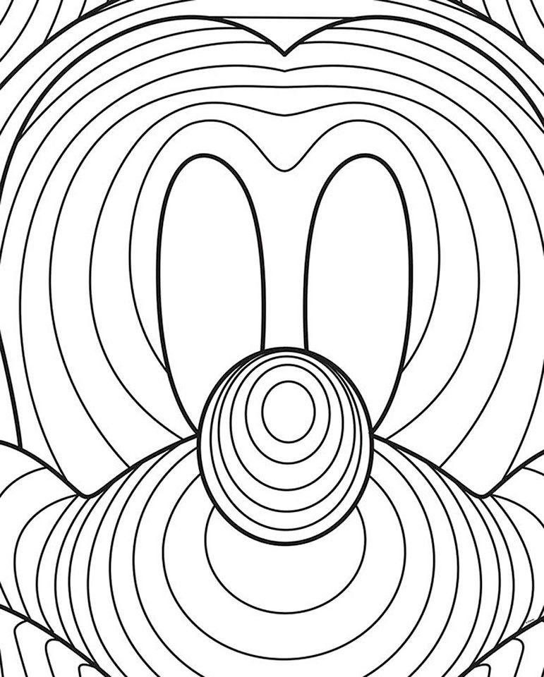 Image of Komar Poster »Mickey Mouse Lines«, Disney, Höhe: 70cm bei Ackermann Versand Schweiz