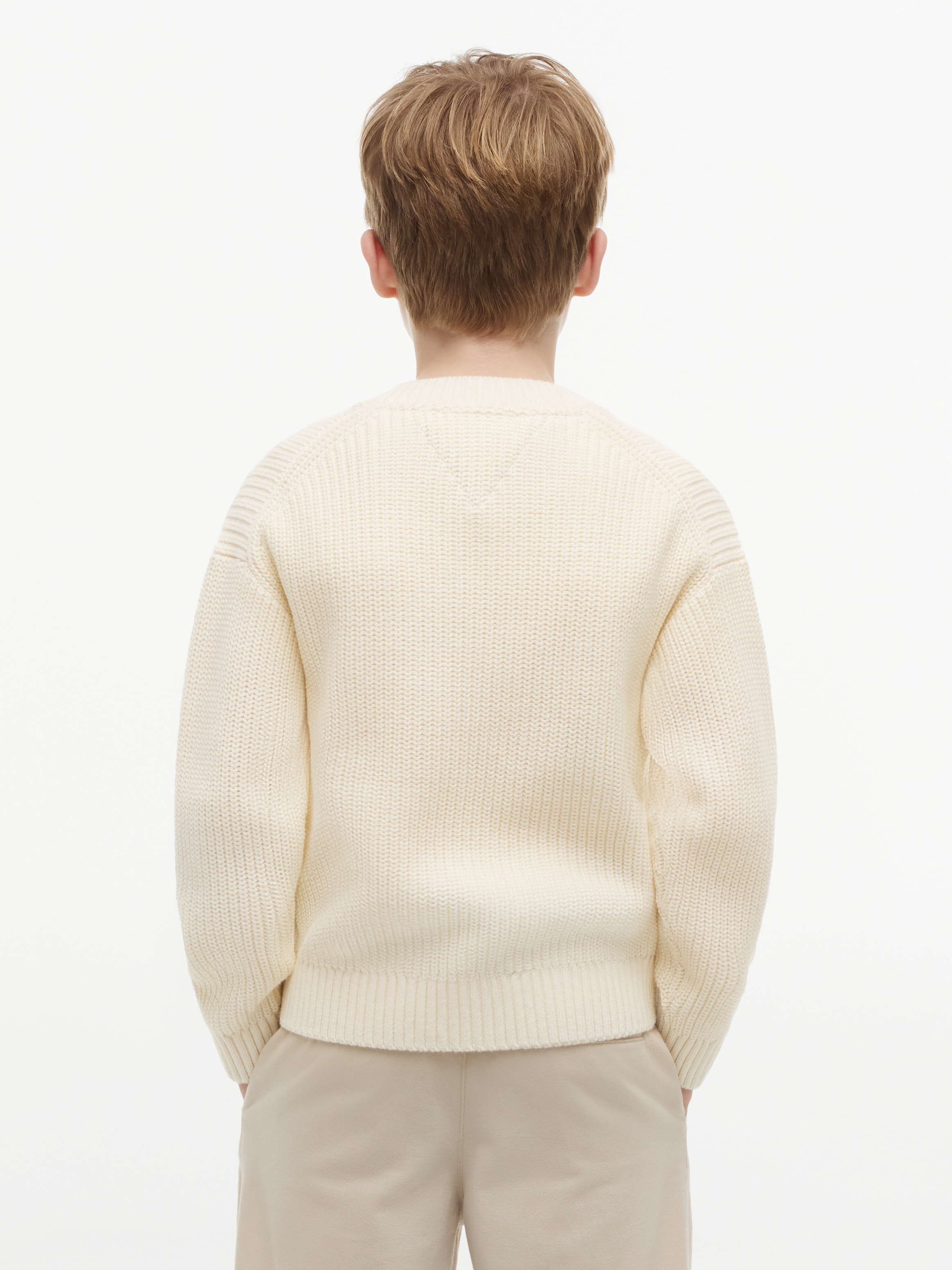 Tommy Hilfiger Pull en tricot Coupe régulière, pour enfants jusqu'à 16 ans