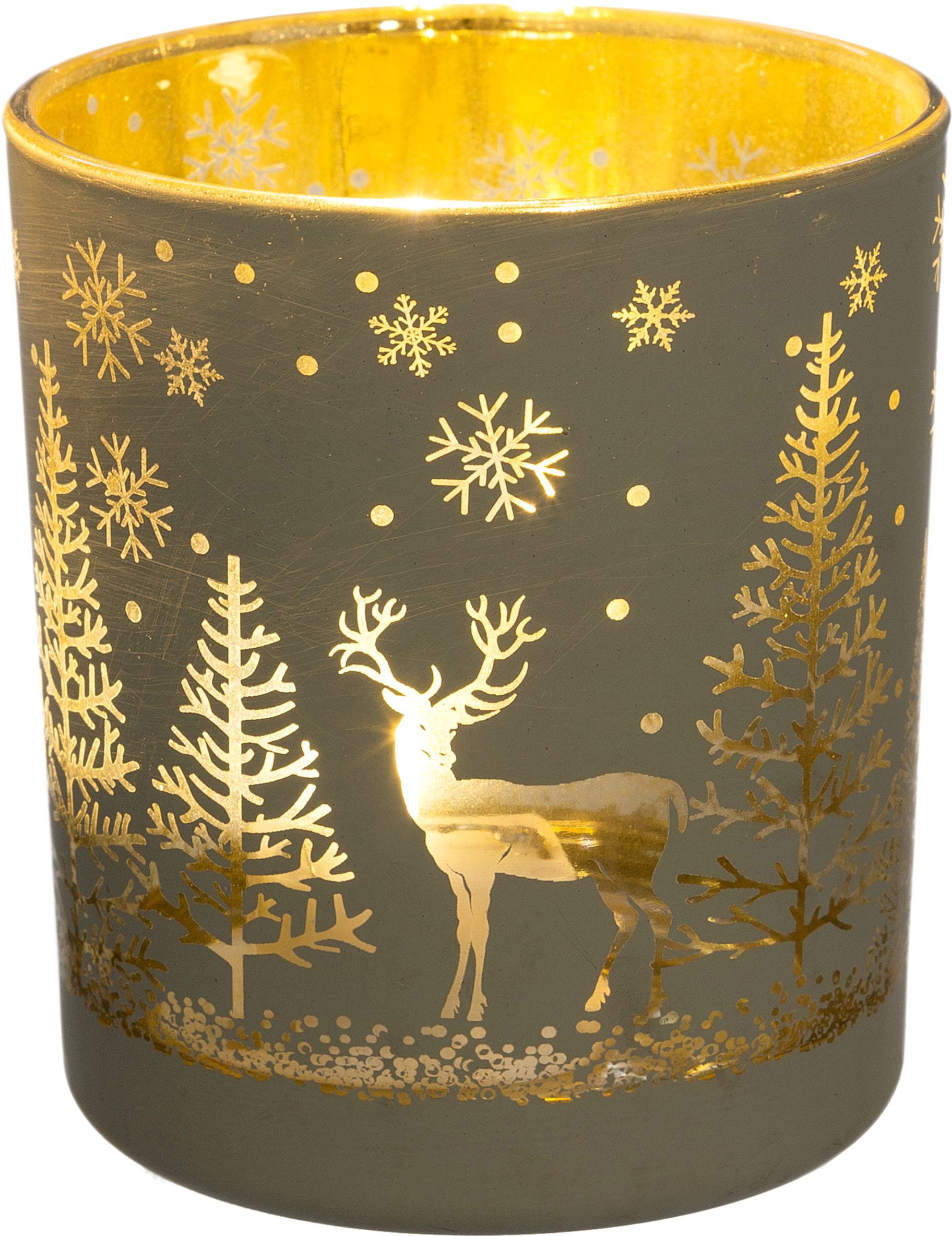 deco »Weihnachtsdeko«, goldfarbener St.), Innenseite kaufen Creativ (4 mit Teelichthalter
