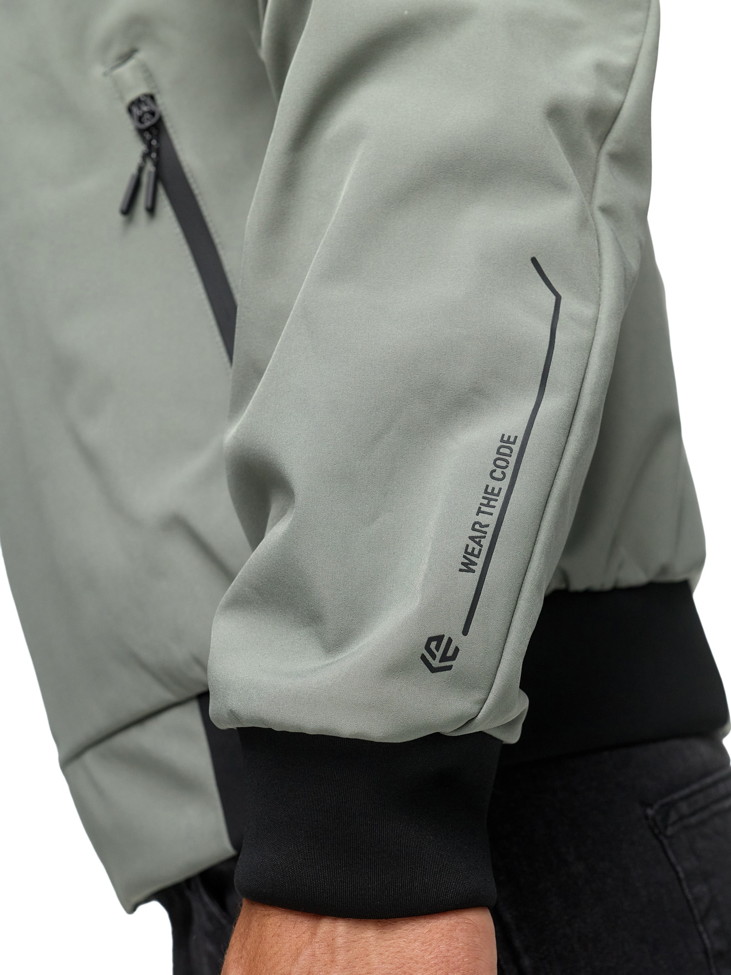Indicode Veste softshell »INRoute Jacket« ohne Kapuze