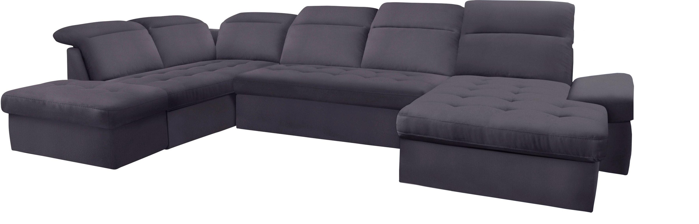 Image of sit&more Wohnlandschaft »Stardust«, inklusive Kopfteilverstellung, Armlehnenfunktion und Tischelement, wahlweise mit Bettfunktion und Bettkasten, frei im Raum stellbar bei Ackermann Versand Schweiz