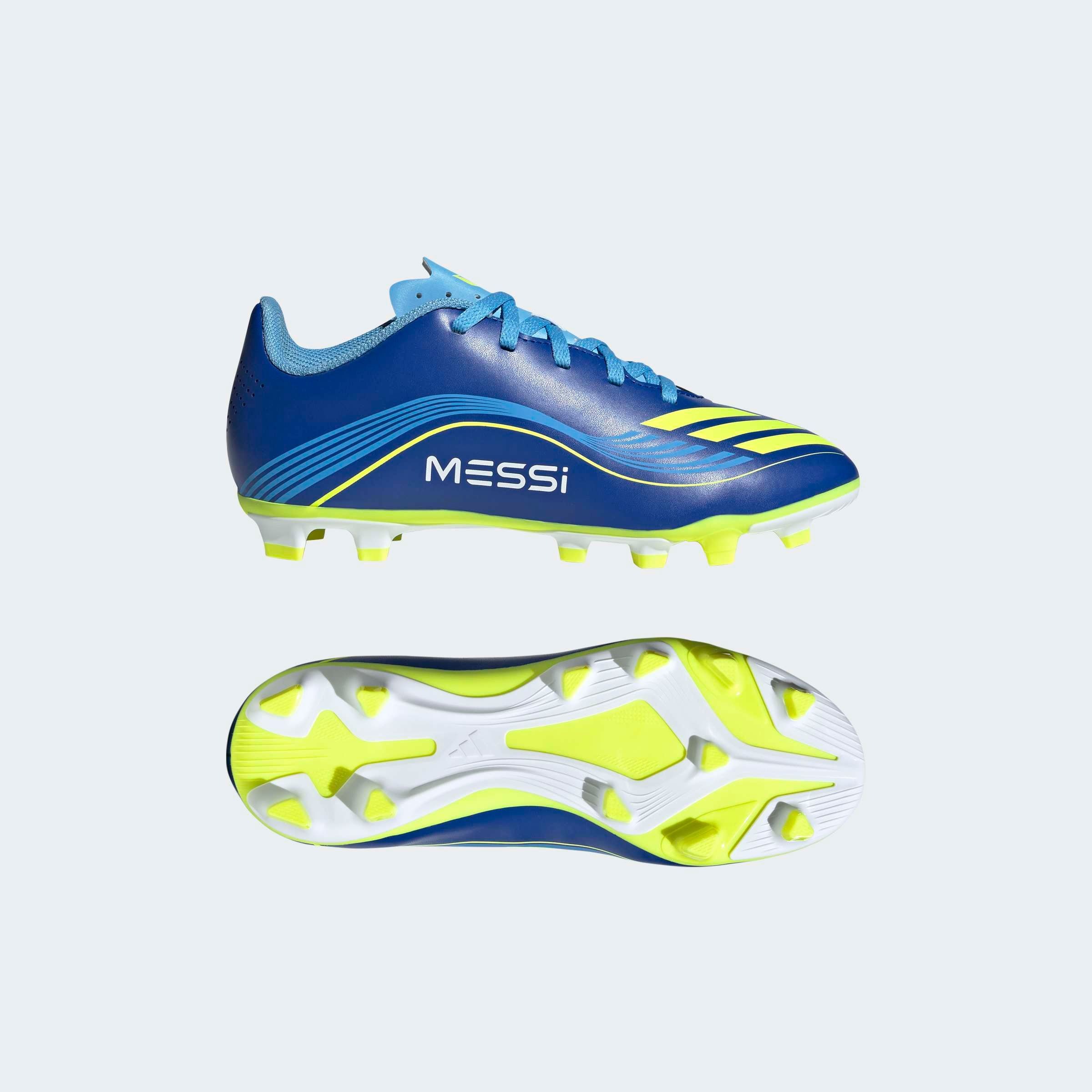 adidas Performance Chaussure de football »F50 MESSI CLUB  KUNSTRASEN NEUERER GENERATION, HART- UND ASCHENPLÄTZE«  adapté aux terrains en gazon naturel et synthétique, pour enfants et adolescents