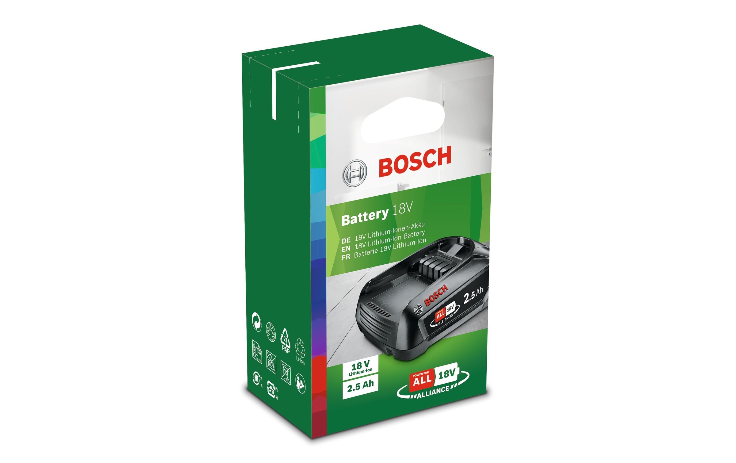 BOSCH Akku »18 V 2,5 Ah«