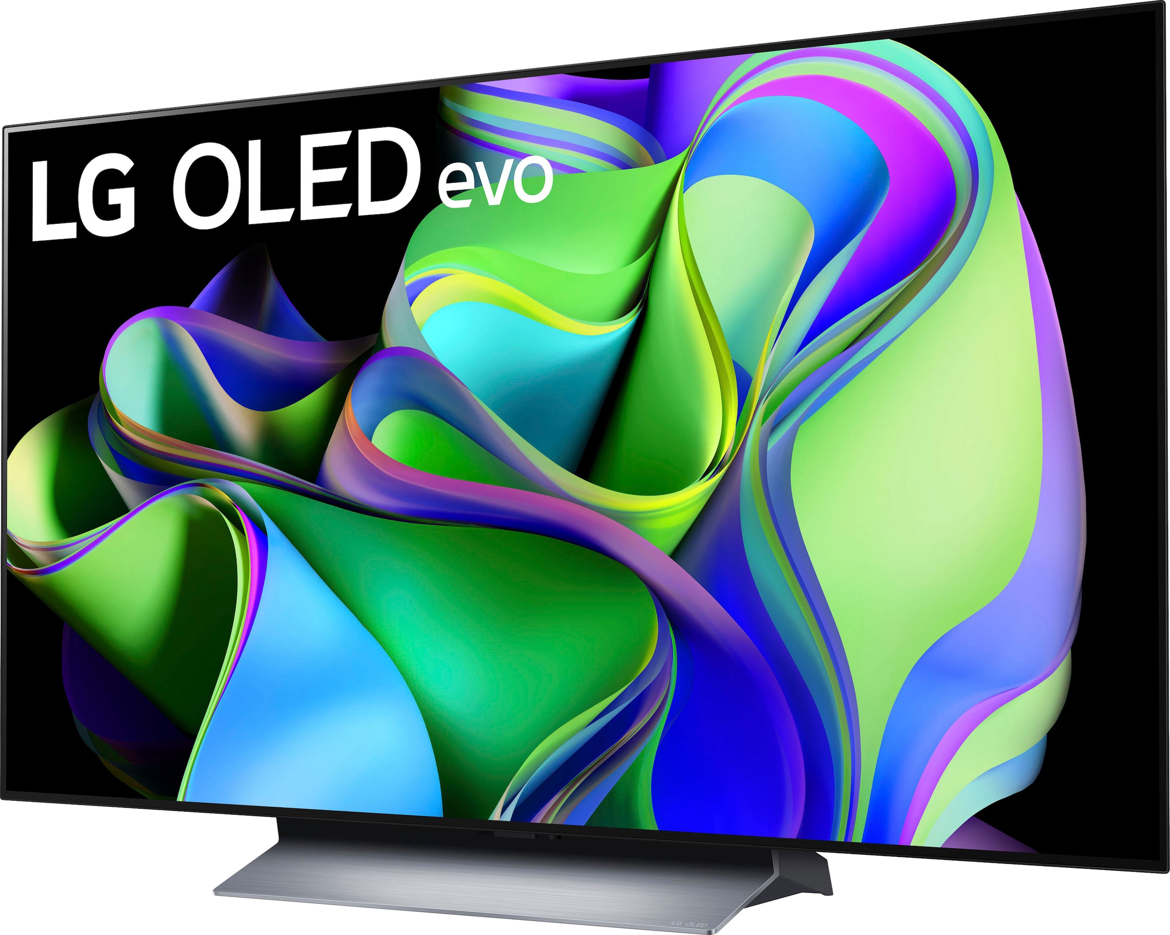 LG OLED-Fernseher »OLED48C37LA«, 121 cm/48 Zoll, 4K Ultra HD, Smart-TV, OLED evo, bis zu 120 Hz, α9 Gen6 4K AI-Prozessor, Twin Triple Tuner