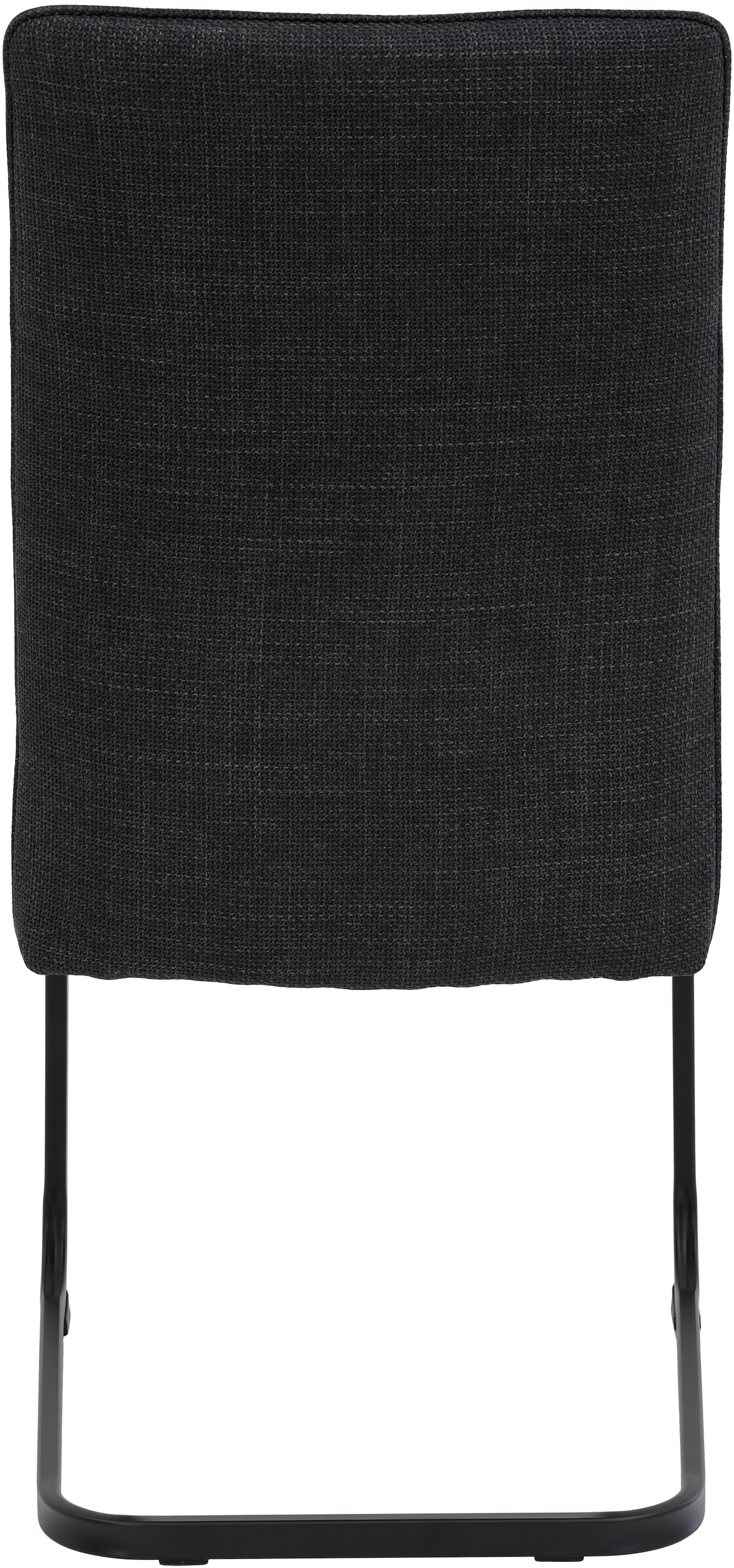 HELA Freischwinger »Freischwinger TOLEDO mit Komfortsitz, gepolstert, Bezug Microfaser« (Set) 2 Stk.Esszimmerstuhl, pflegeleicht, Vierkantrohrgestell pulverbeschichtet