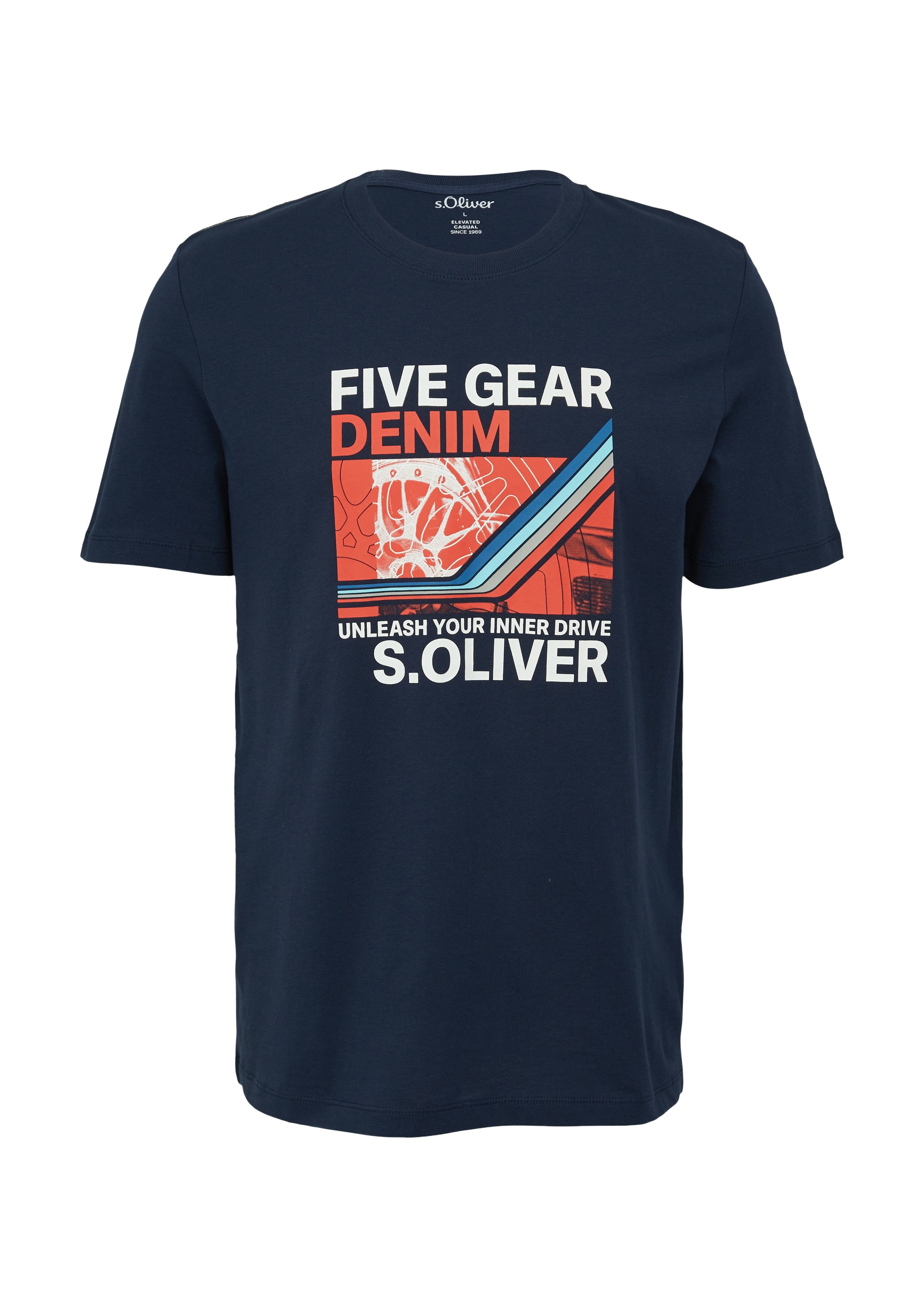 s.Oliver T-shirt mit Front Print