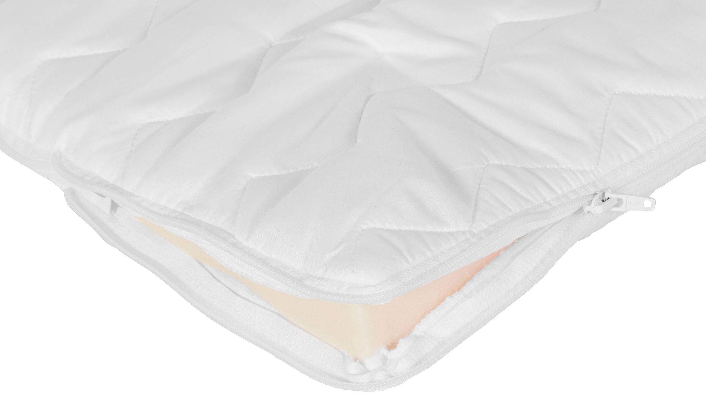 GOODproduct Lit boxspring »Jenson« en 4 couleurs, 4 largeurs, 3 types de matelas en 2 degrés de fermeté, surmatelas