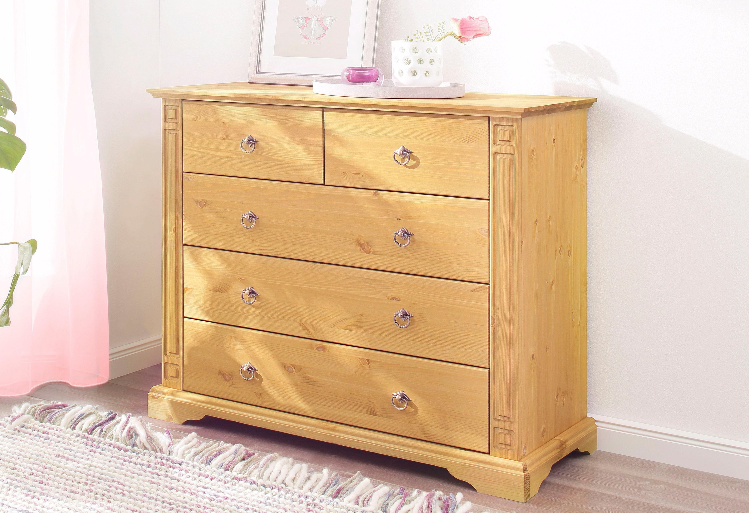 Image of Home affaire Schubkastenkommode, Mila», Breite 94 cm, in 2 Farben bei Ackermann Versand Schweiz