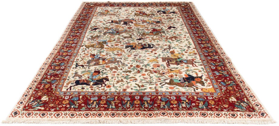 Image of morgenland Orientteppich »Perser - Classic - 306 x 193 cm - beige«, rechteckig, 10 mm Höhe, Wohnzimmer, Handgeknüpft, Einzelstück mit Zertifikat bei Ackermann Versand Schweiz