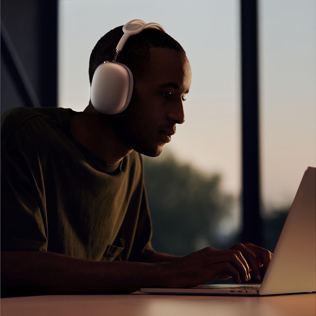 Apple Over-Ear-Kopfhörer »AirPods Max (2021)«, Bluetooth, Active Noise Cancelling (ANC)-Transparenzmodus, MGYM3ZM/A