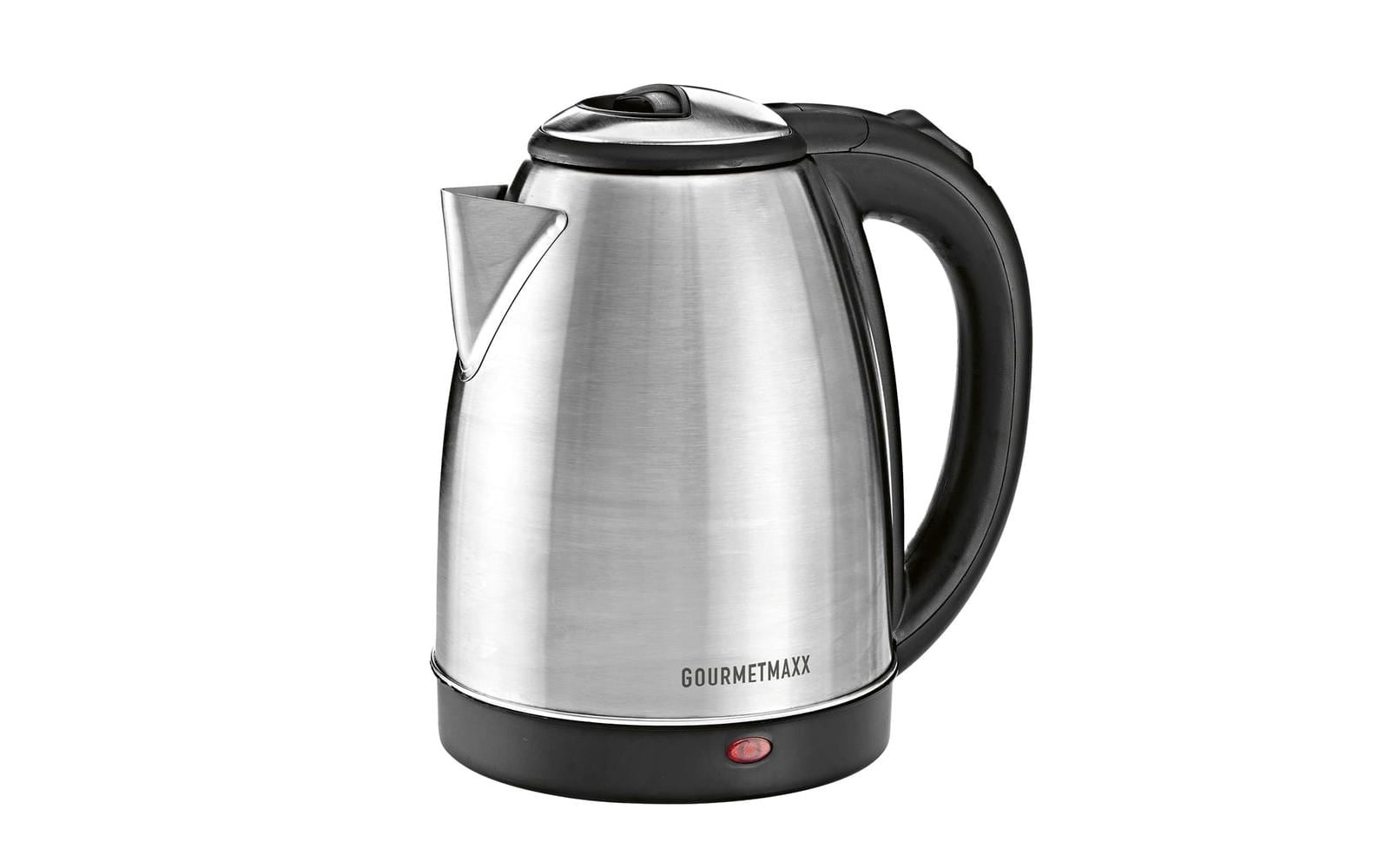 Image of GOURMETmaxx Wasserkocher "Wasserkocher 30388 1.8 l, Schwarz/Edelstahl"