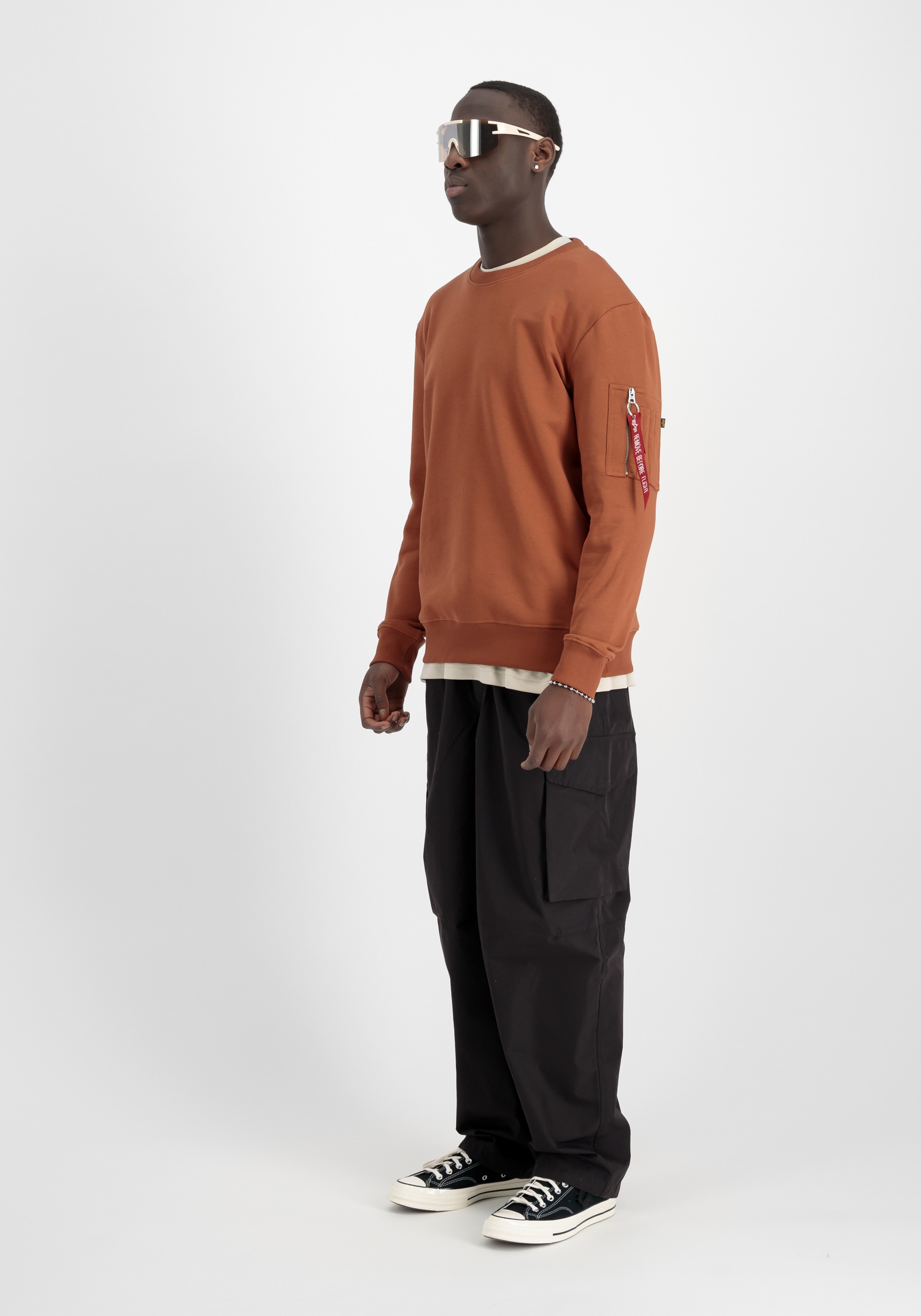 Alpha Industries Sweater »Alpha Industries Men - Sweatshirts Dragon EMB Sweater«