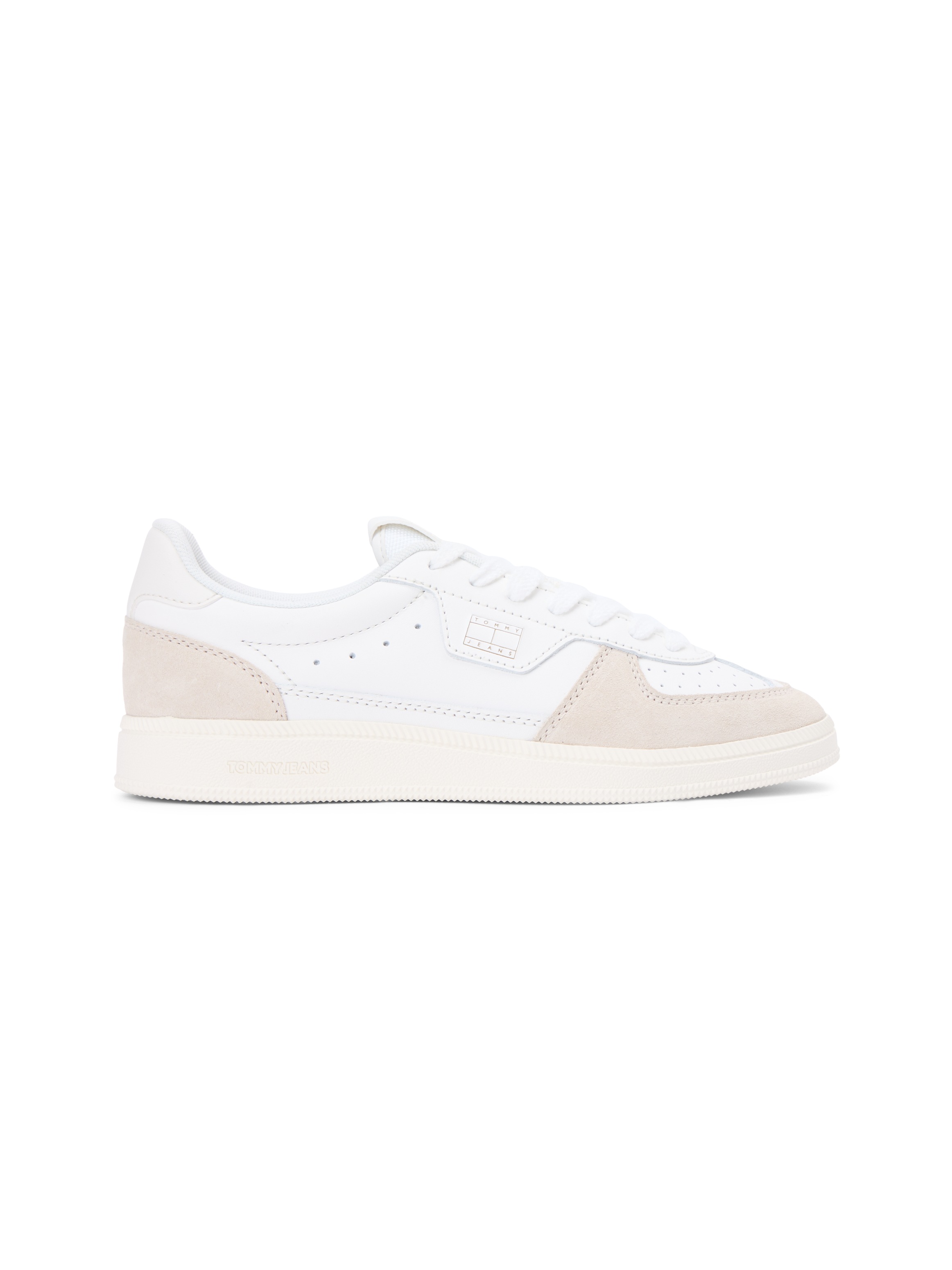 Tommy Jeans Baskets à plateforme »THE GREENWICH EDGE LEATHER«  Chaussure de loisirs, chaussure basse, chaussure à lacets avec logo doré