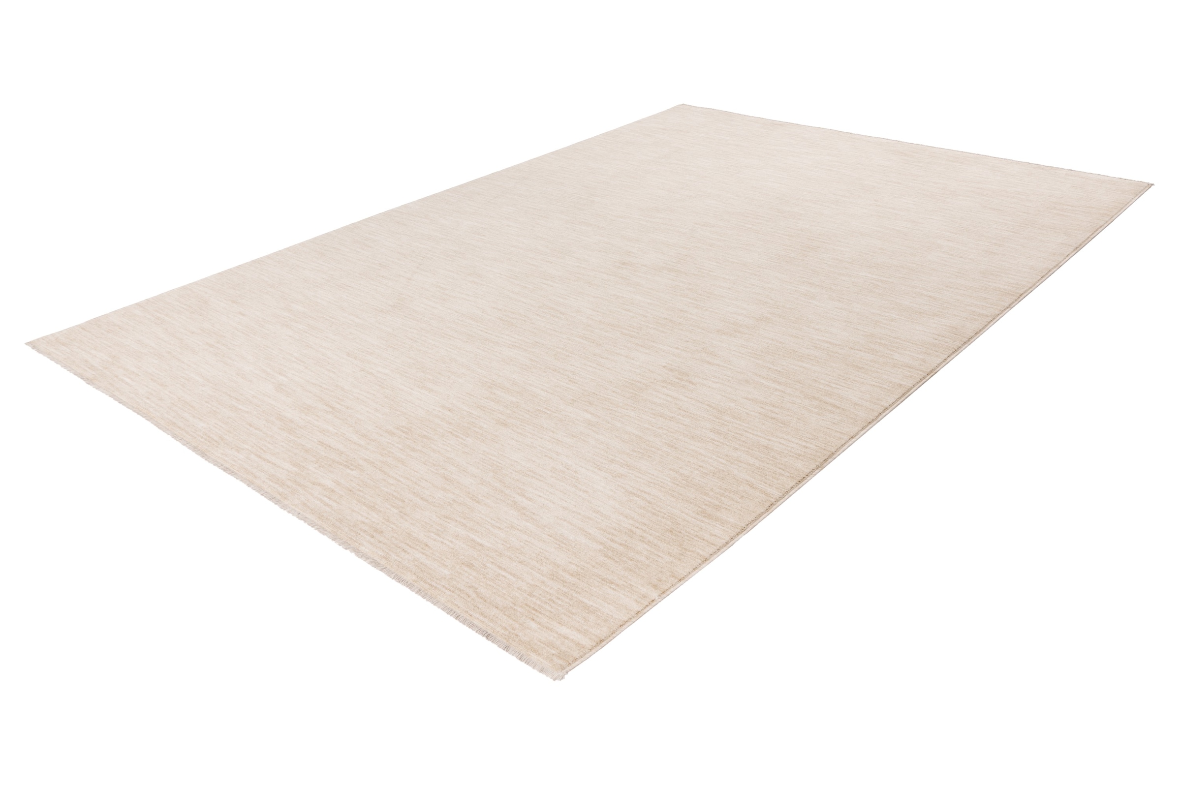 Kayoom Teppich »Melt 725« rechteckig 9 mm Höhe weicher Kurzflor, meliert, mit Fransen, Wohnzimmmer