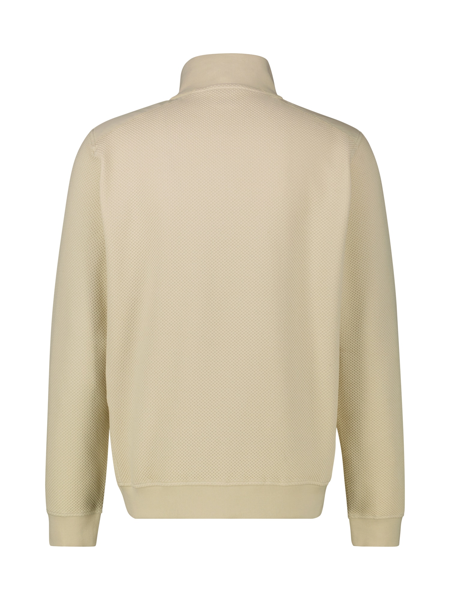 LERROS Sweatshirt »Struktur-Troyer in Grossen Grössen«
