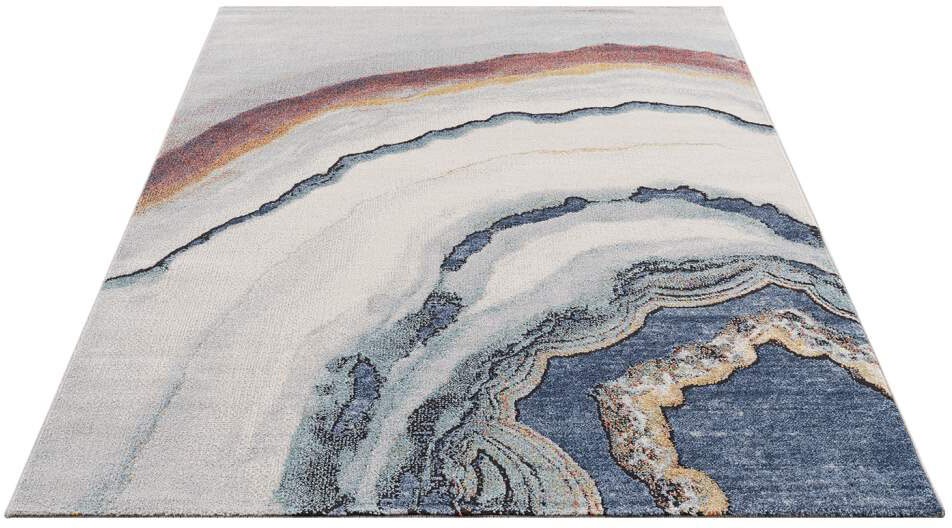 Image of Carpet City Teppich »Mista 2531«, rechteckig, 9 mm Höhe, Kurzflor, Multicolor, Weich, ideal für Wohnzimmer & Schlafzimmer bei Ackermann Versand Schweiz