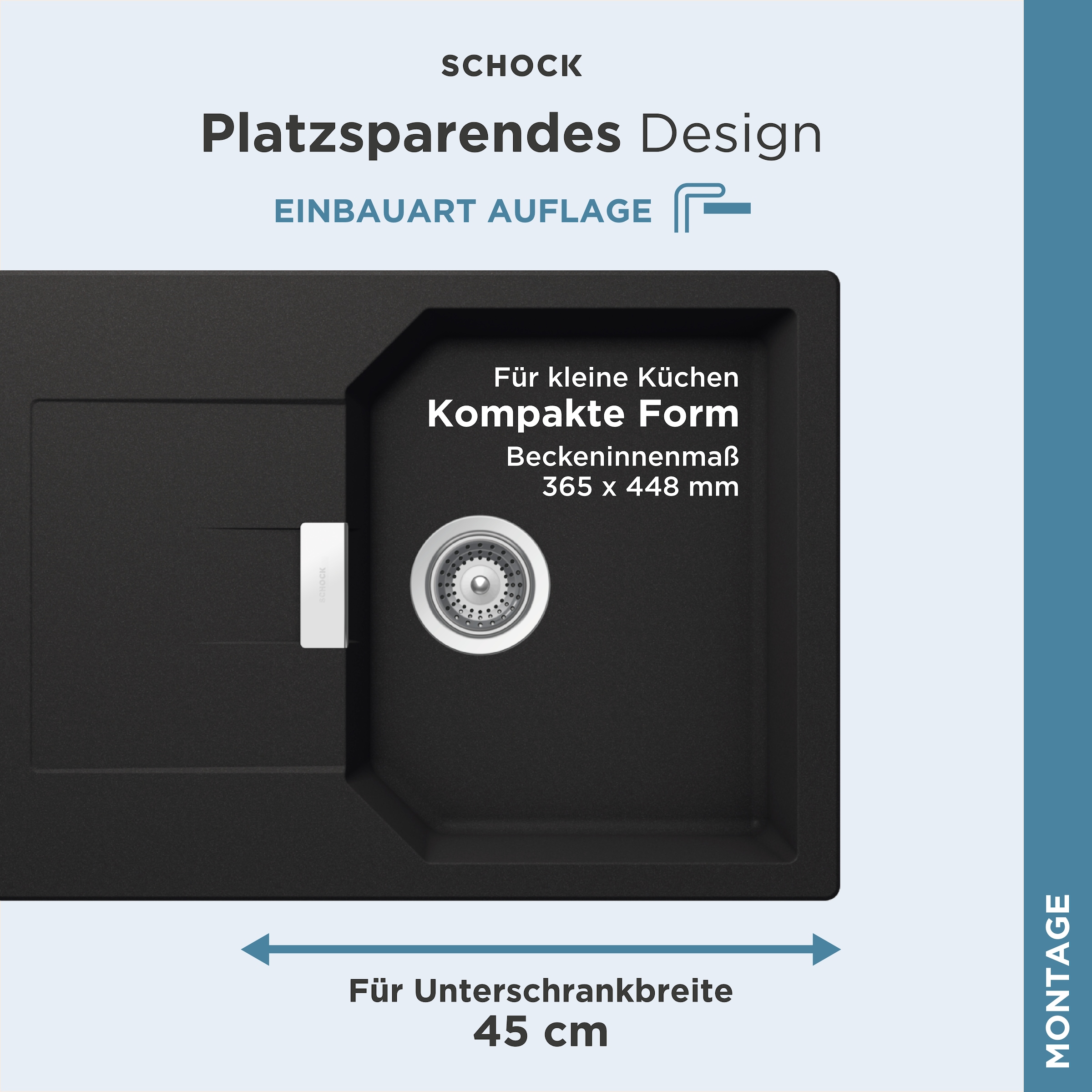Schock Évier en granit »Lucca«