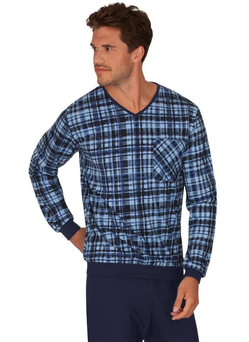 Image of Trigema V-Shirt, mit Karo-Muster bei Ackermann Versand Schweiz