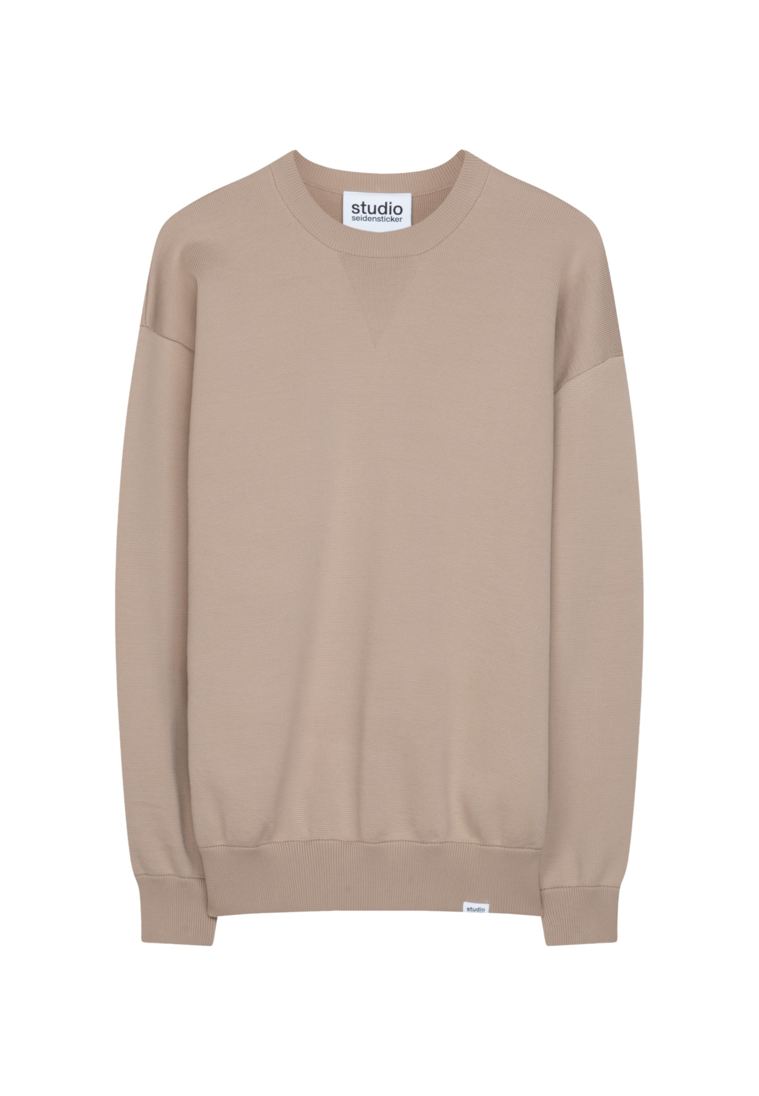 studio seidensticker Strickpullover »Studio«, Langarm Rundhals Uni