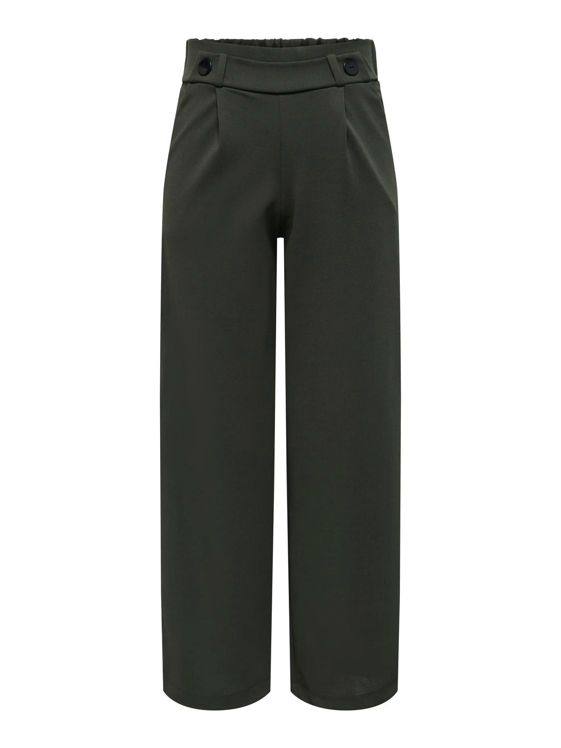 JDY Jerseyhose »JDYGEGGO NEW LONG PANT JRS NOOS«  mit dekorativem Riegel vorne am Bund