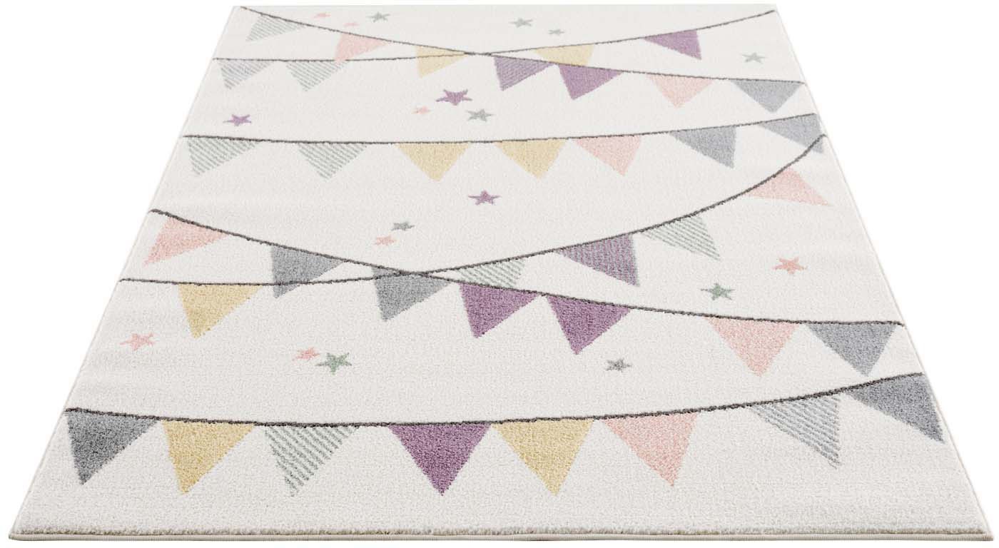 Image of Carpet City Kinderteppich »Anime9381«, rechteckig, 11 mm Höhe, Spielteppich, Wimpel, Weicher Flor, Pflegeleicht, Kinderzimmer bei Ackermann Versand Schweiz