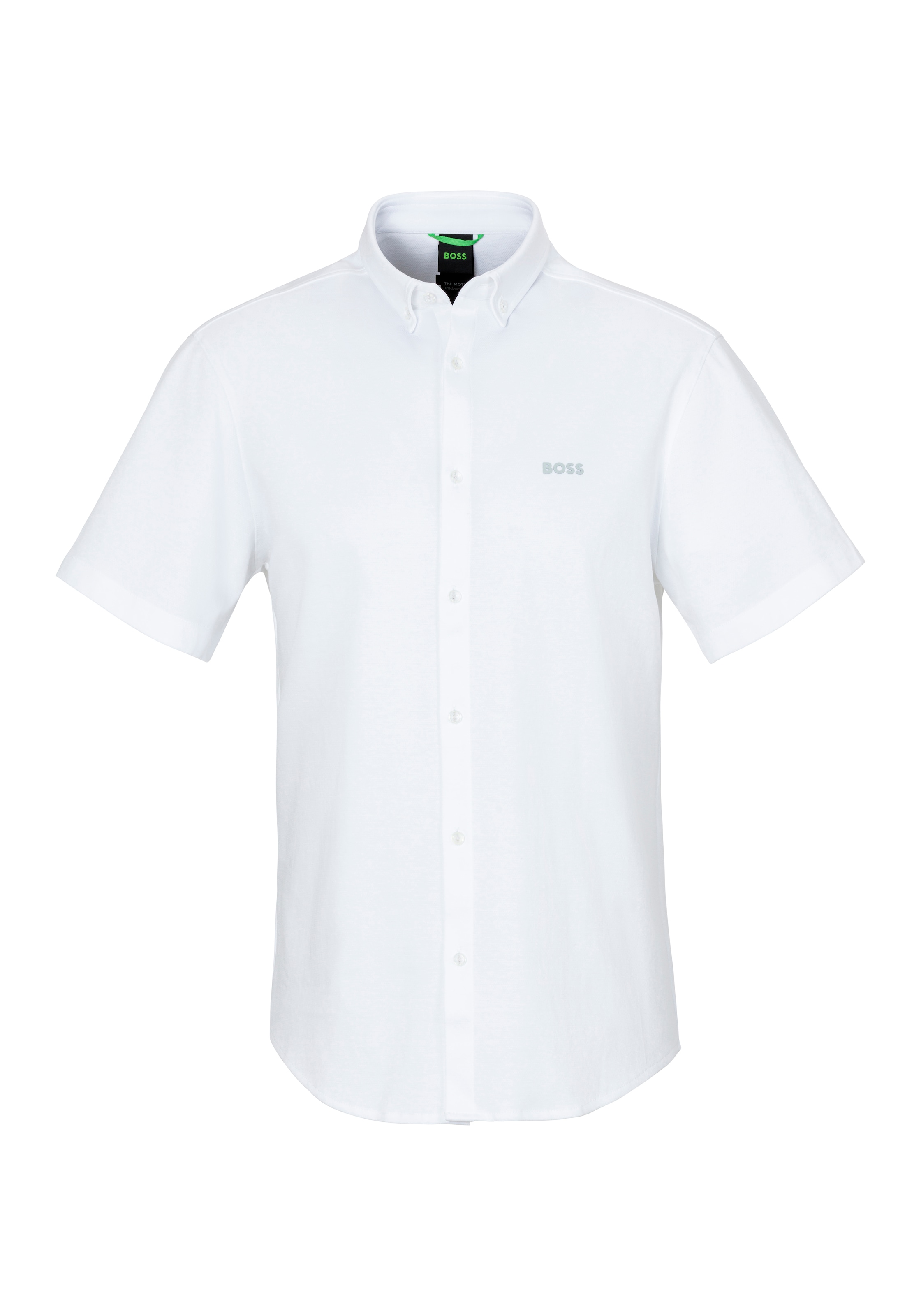 BOSS GREEN Kurzarmhemd »B MOTION S« mit Logoschriftzug auf der Brust