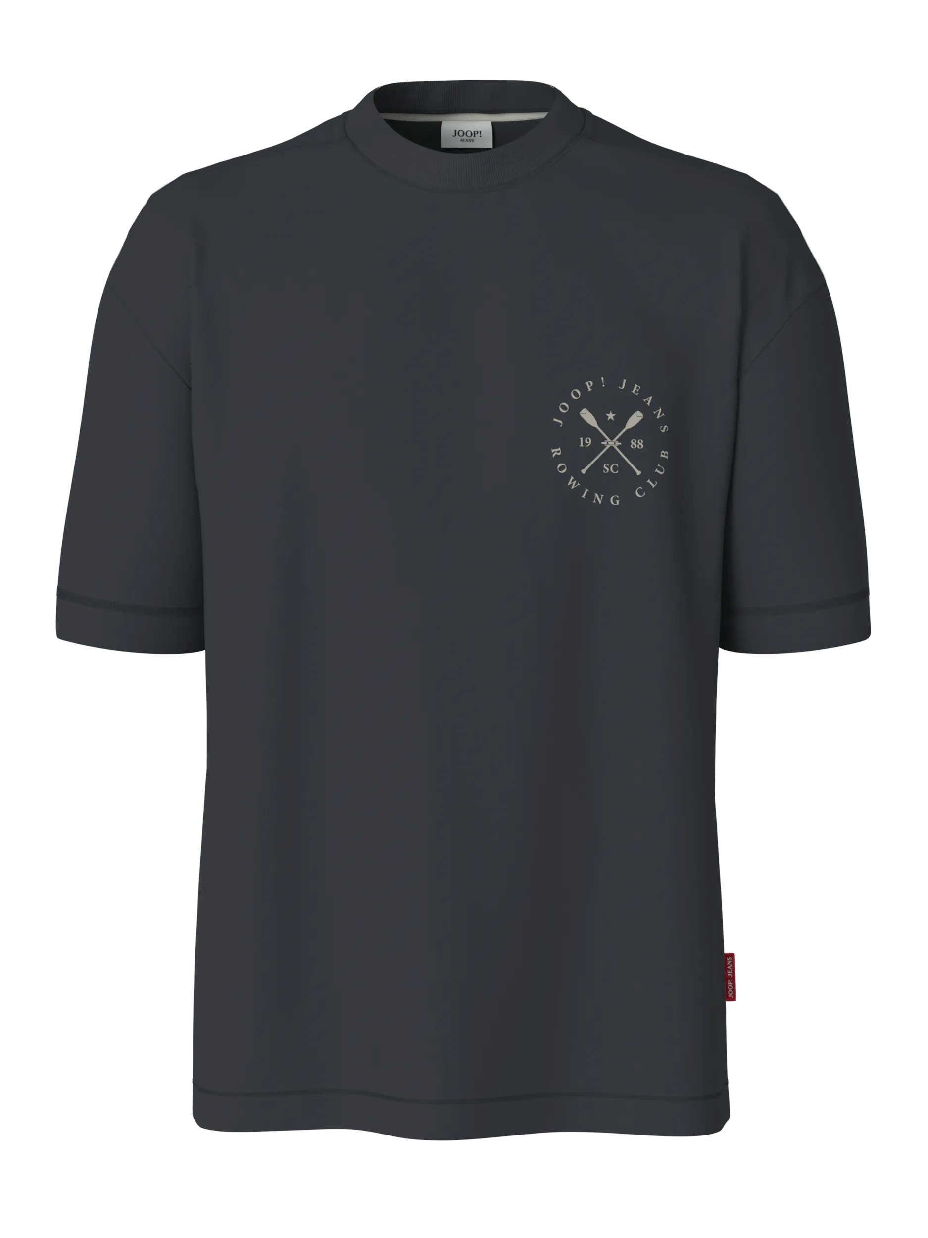 Image of Joop Jeans T-Shirt "Rovenor" normale Passform, grosser Rückenprint