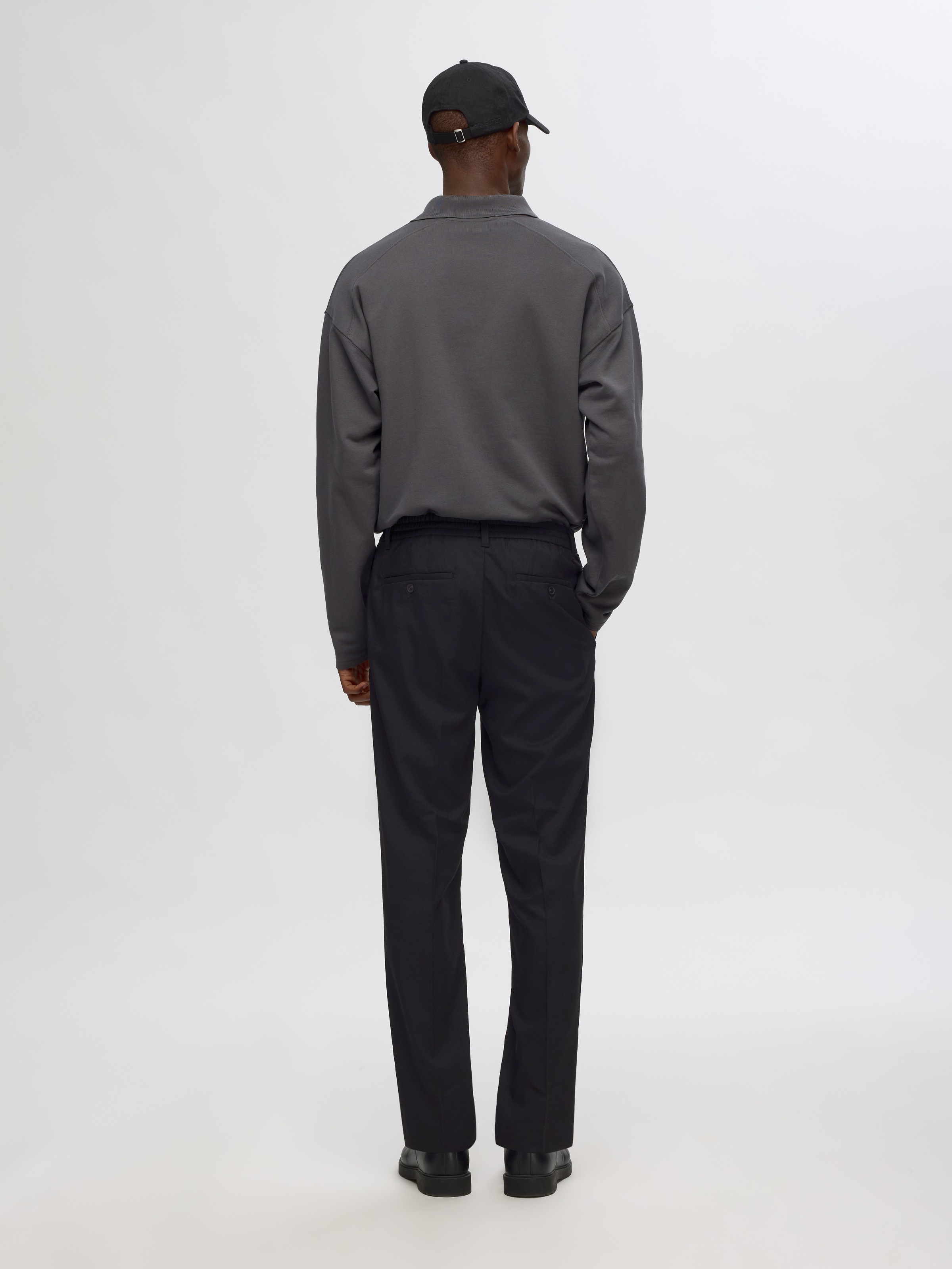 SELECTED HOMME Chinohose »SLH190-REG TAPERED LEROY PLEAT PANT NOOS«