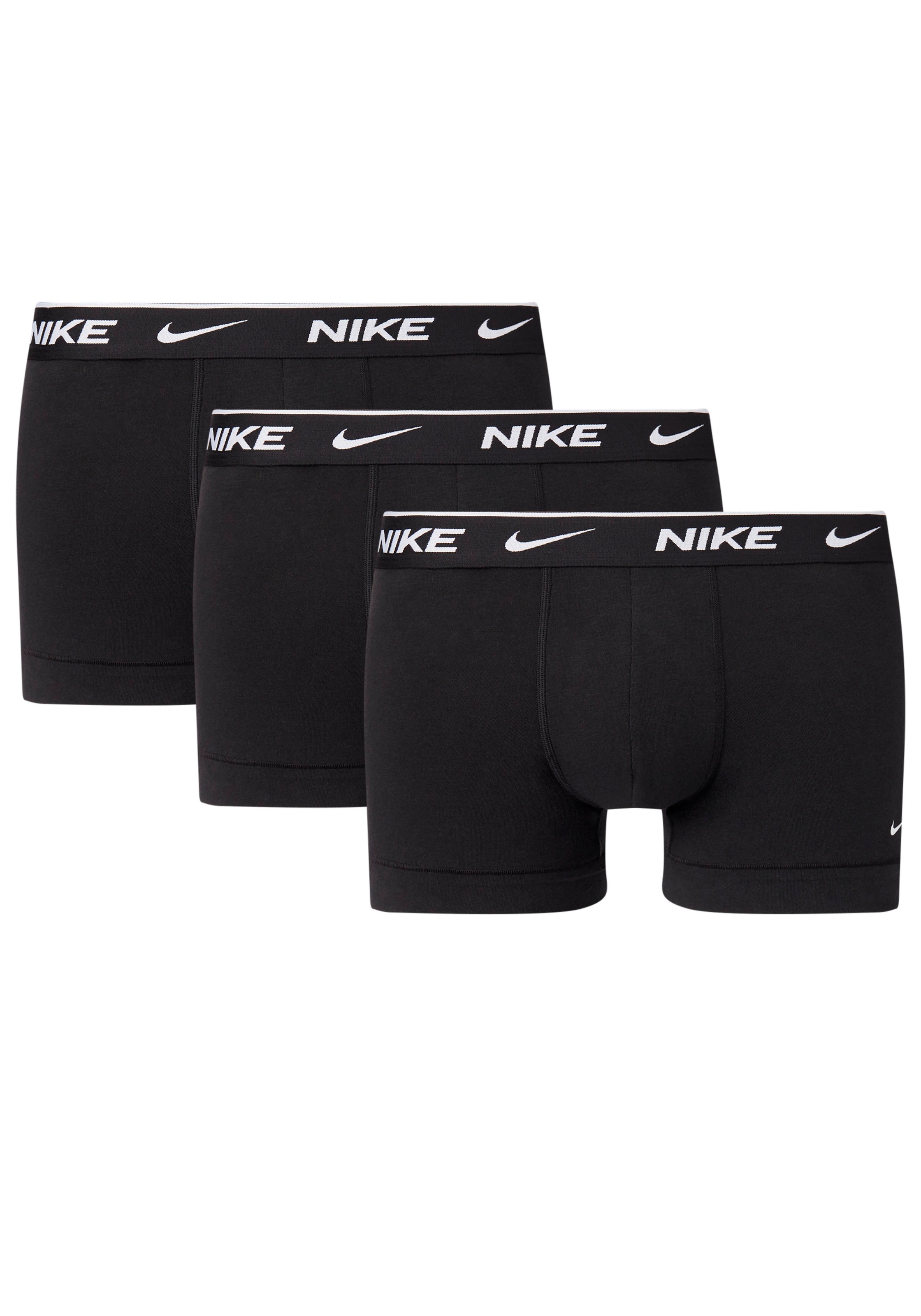 NIKE Underwear Tronc »TRUNK 3PK« Packung, 3er, 3 cuis mit Logo-Elastikbund