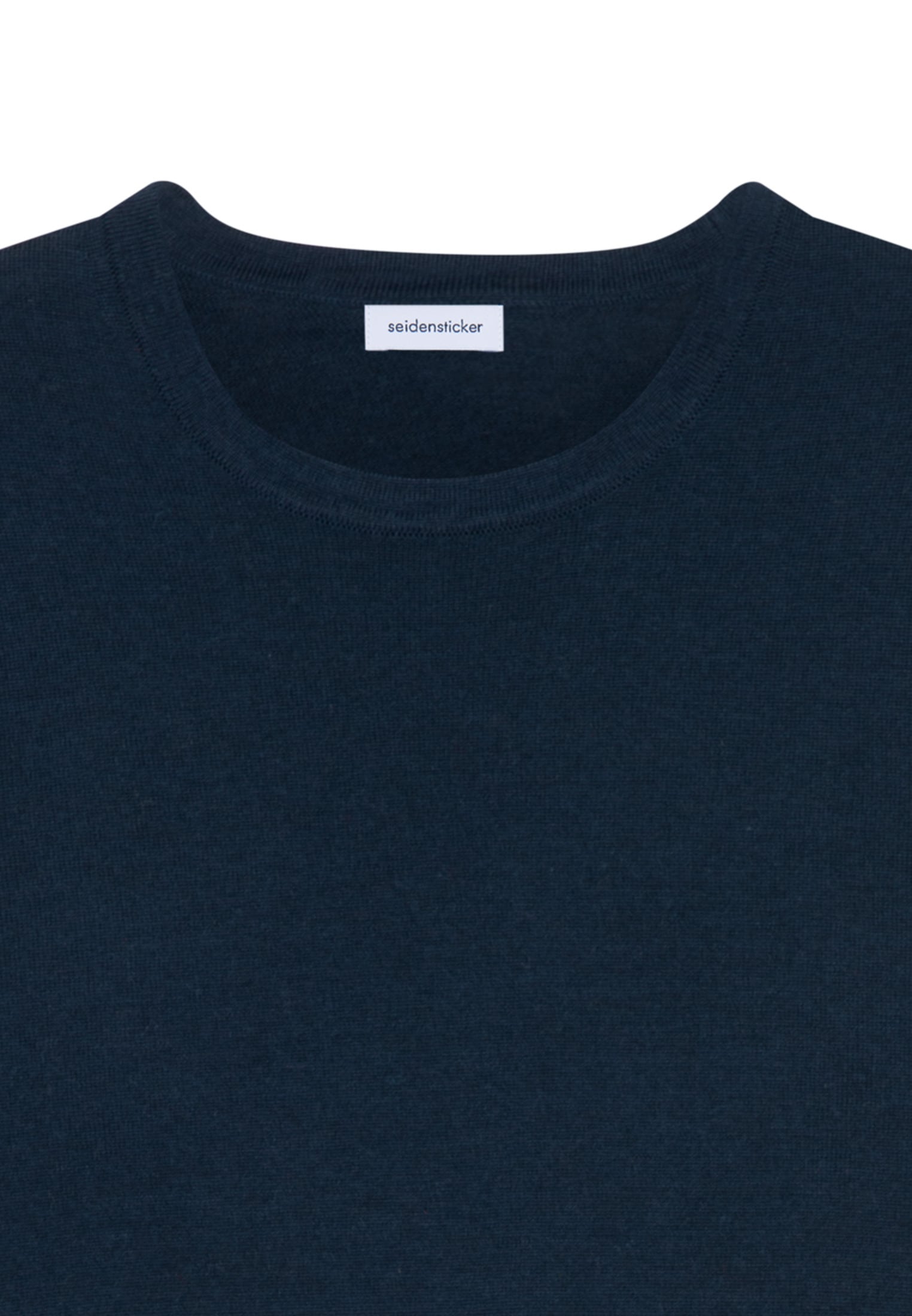 seidensticker Pull-over »Schwarze Rose« 1/1 Rundhals Uni