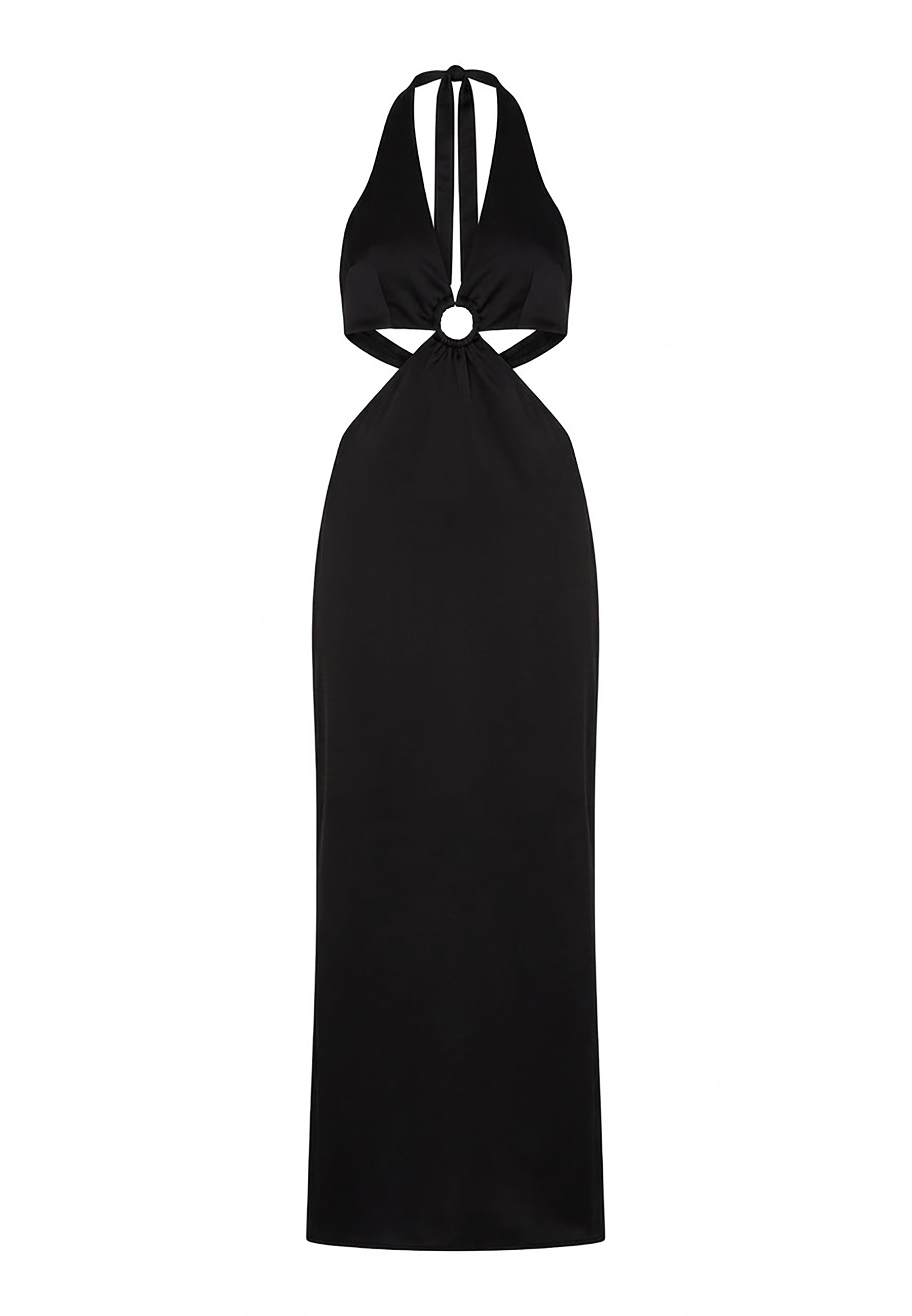 LSCN by LASCANA Robe dos-nu avec découpes, robe longue