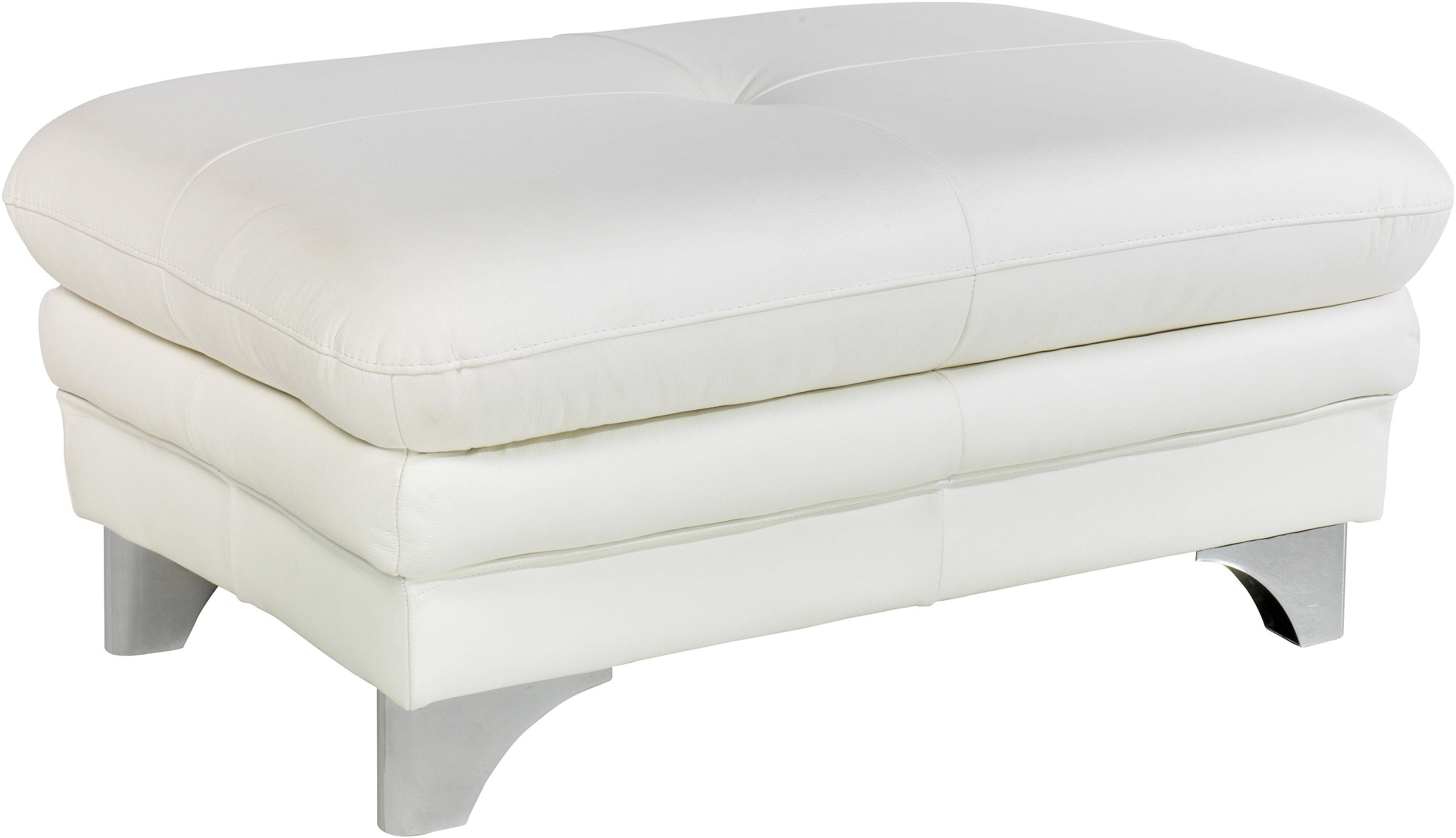 COTTA Polstergarnitur »Enterprise L-Form«, (Set), Set bestehend aus: Ecksofa mit Arm- & Kopfteilverstellung & Hocker