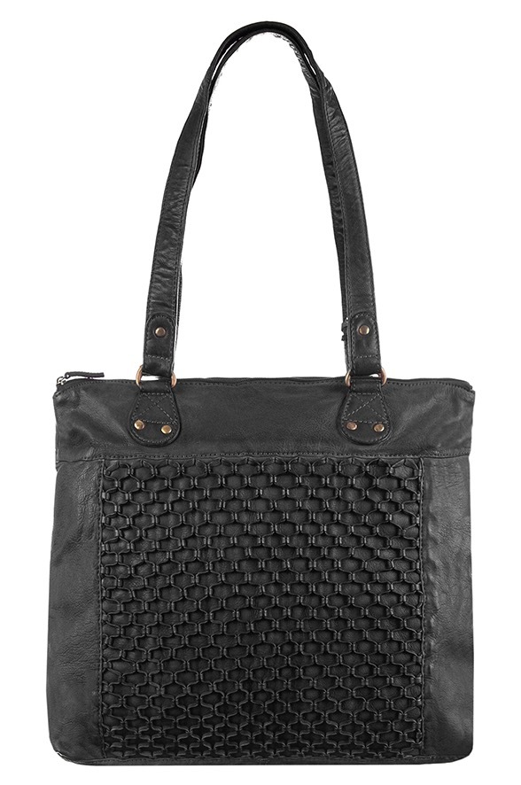 GreenLand Nature Henkeltasche »FEMI & NINE«, mit schönen Flecht Details kaufen