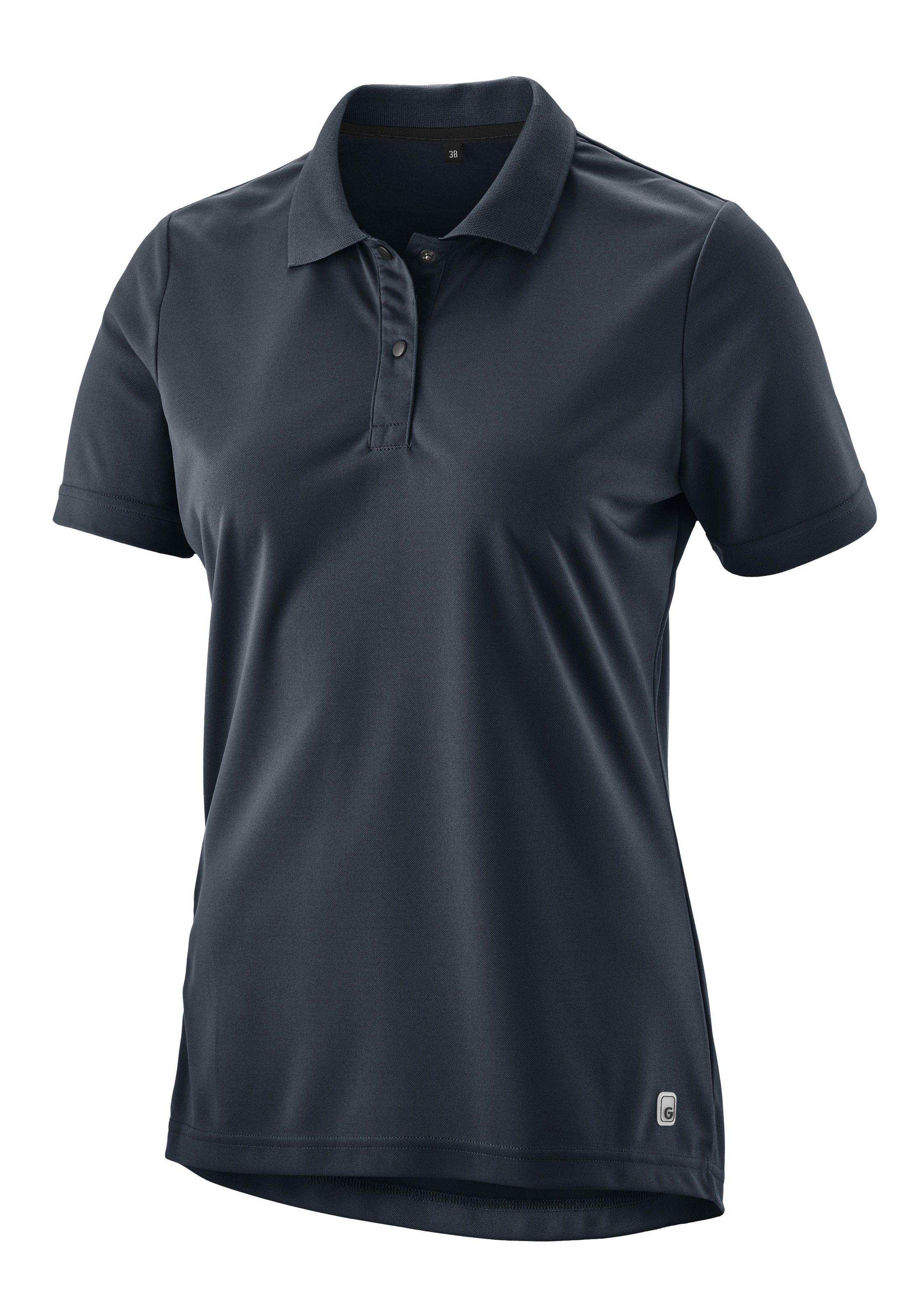 Gonso Radtrikot »Essential Poloshirt W« Damen Radshirt, Polo-Shirt mit Spitzkragen, mit Rückentasche