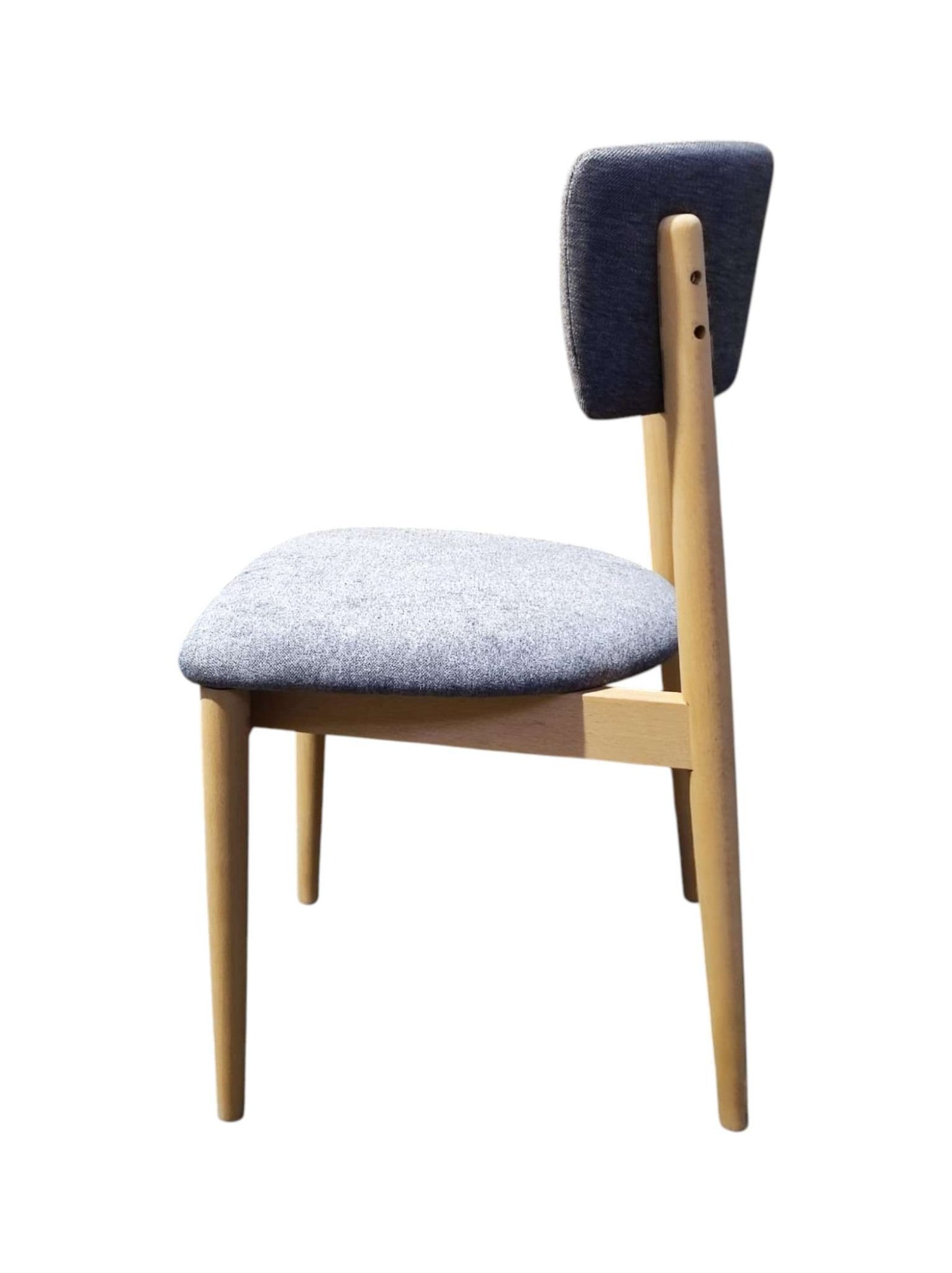 GOODproduct Polsterstuhl »Jan Esszimmerstuhl, Küchenstuhl, 4-Fussstuhl« () 2 Stk.Chenille, Massivholzbeine, Retro