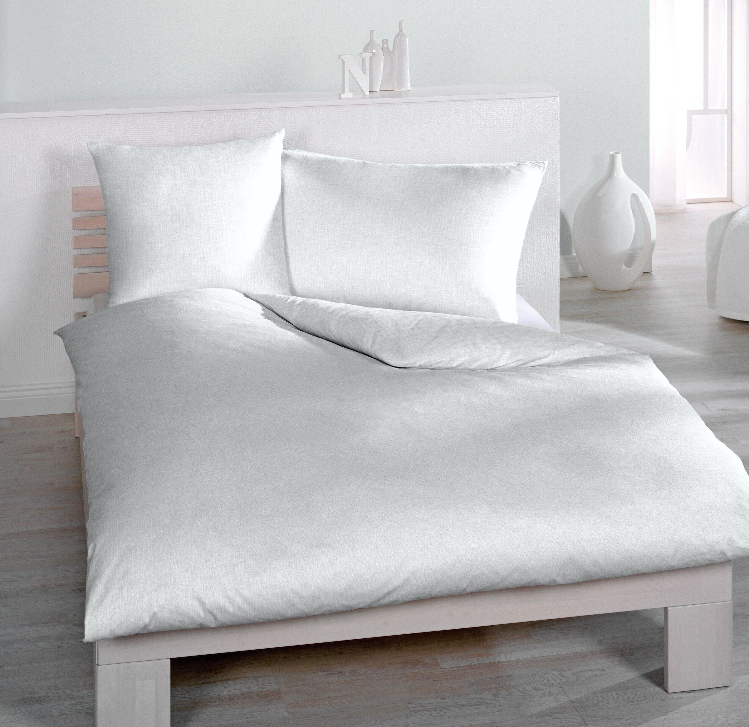 Image of HOME FASHION Bettwäsche »Uni-Halbleinen«, (2 tlg.) bei Ackermann Versand Schweiz