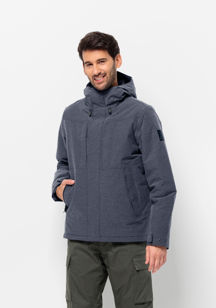 Jack Wolfskin Winterjacke »SNOWY PARK JKT M«, mit Kapuze