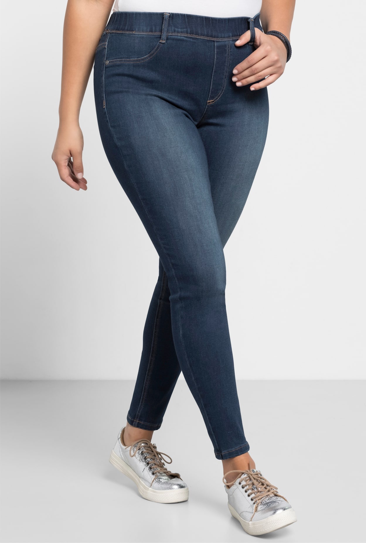 Sheego Jeansleggings 1 Stk.
