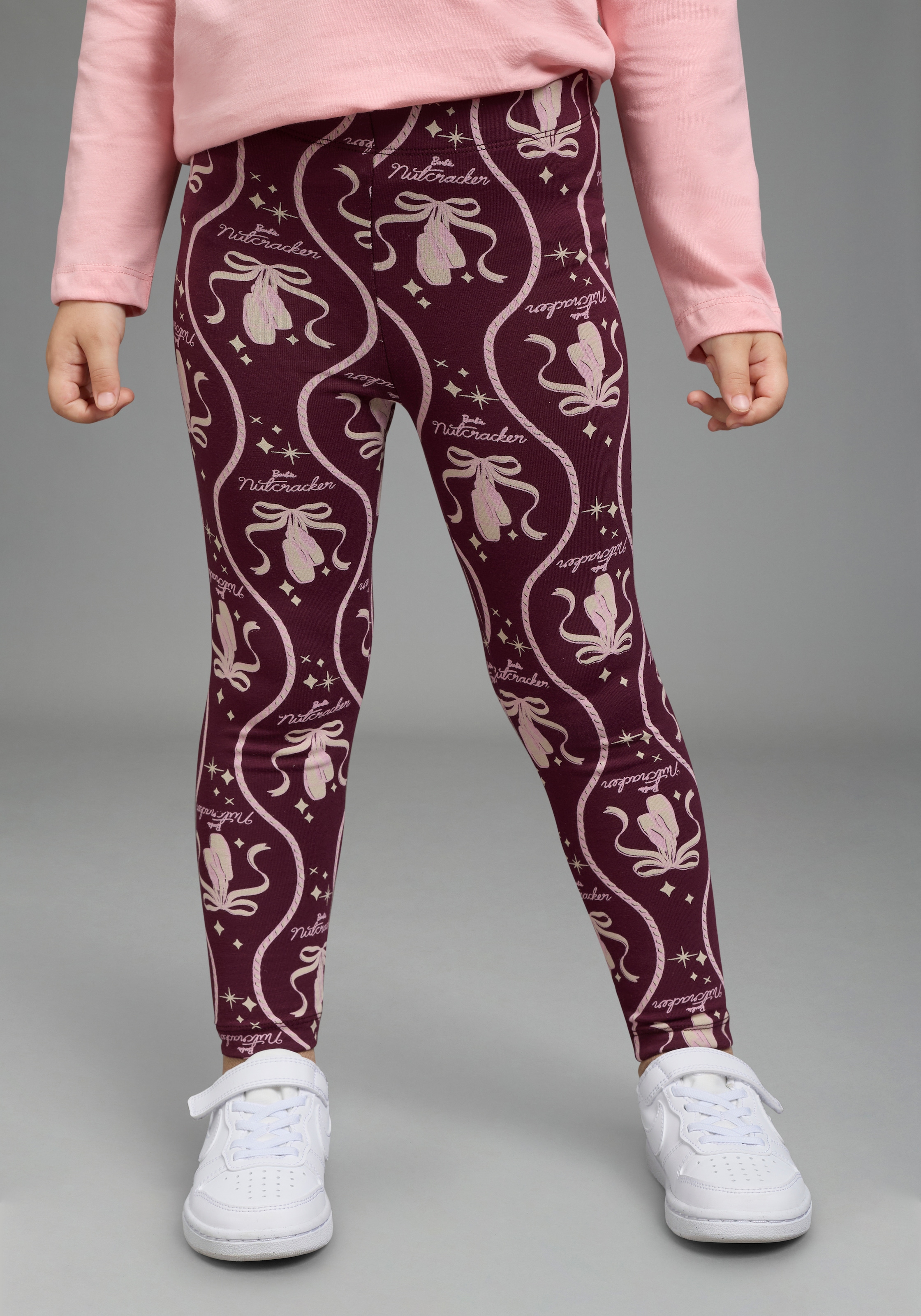 Image of KIDSWORLD Leggings "BARBIE Allover-Leggings, Mattel" BARBIE Leggings, extra-eng geschnitten, für Mädchen, mit Allover-Druck